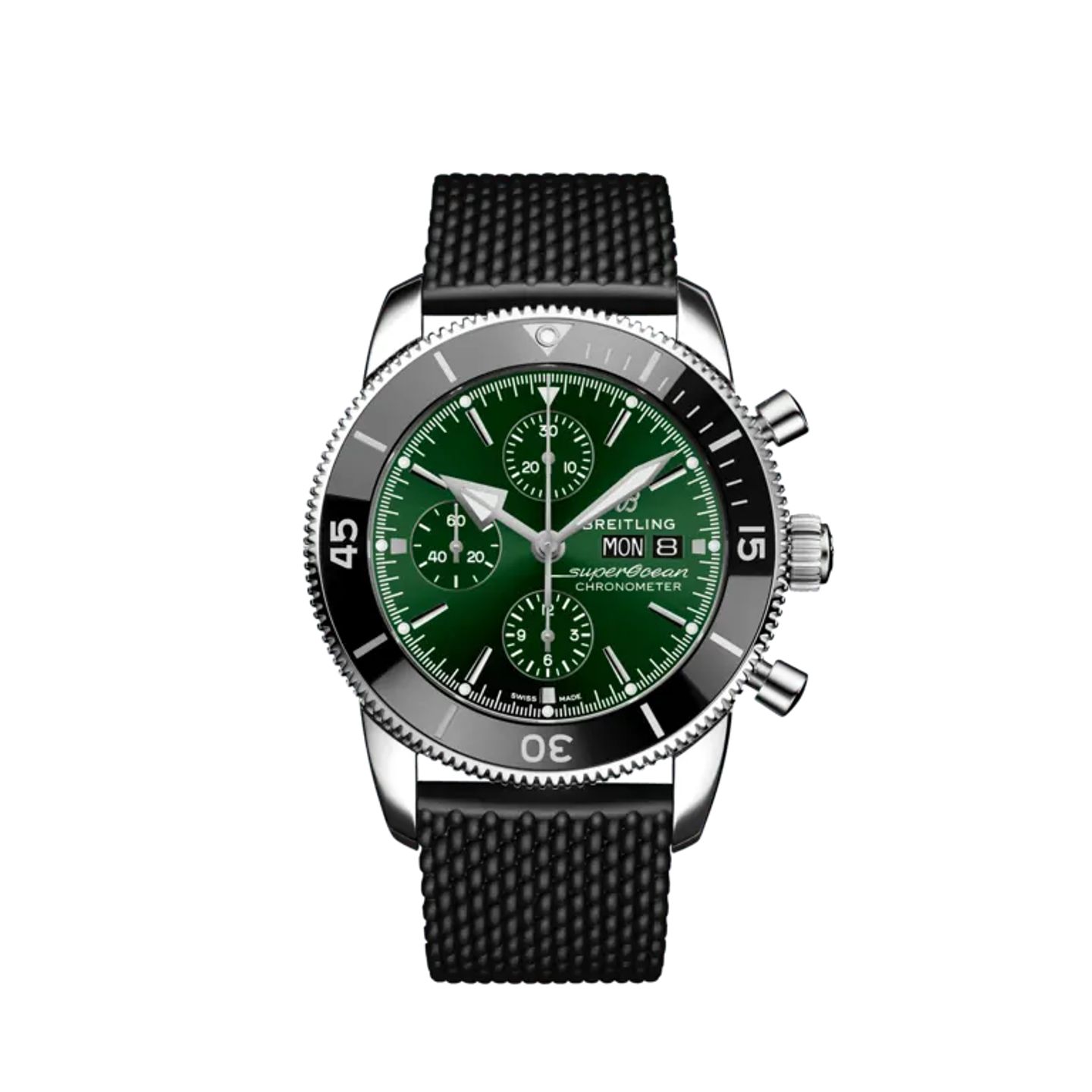 Breitling Superocean Heritage A13313121L1S1 (2024) - Groen wijzerplaat 44mm Staal (1/1)