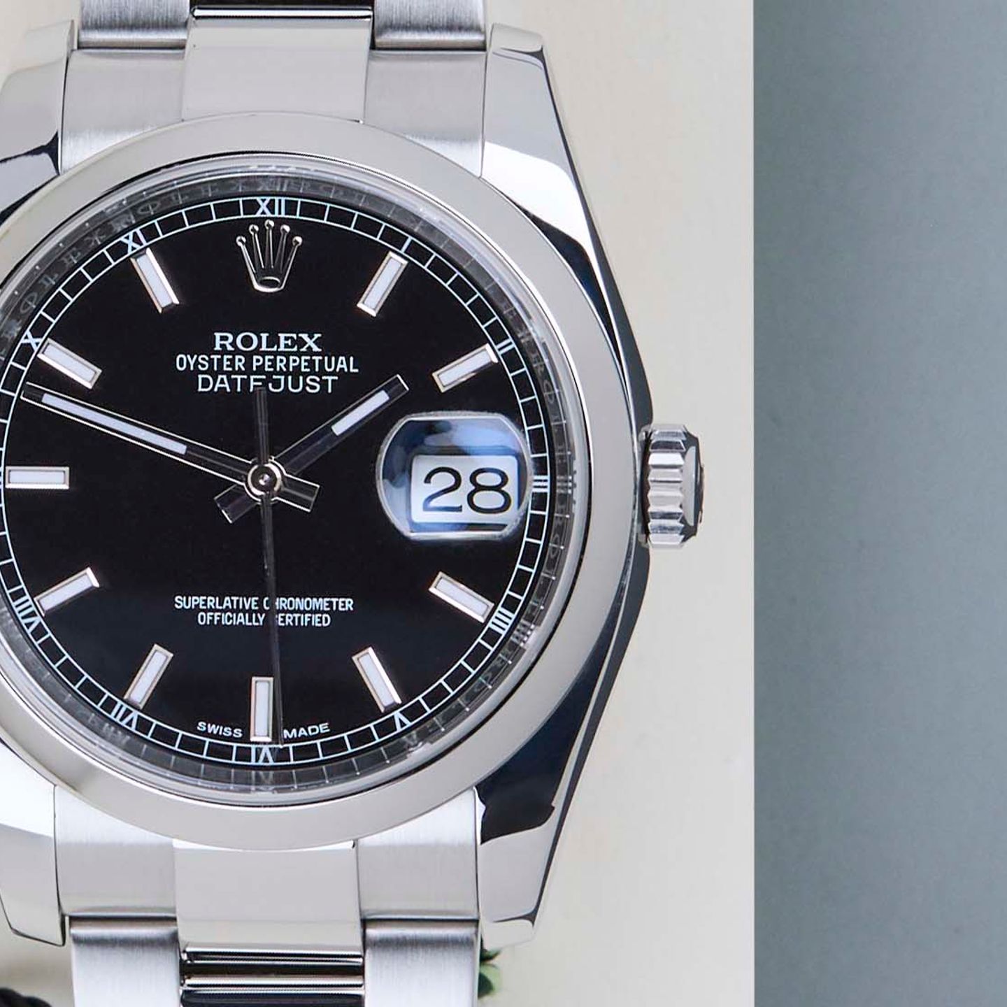 Rolex Datejust 36 116200 (2016) - 36 mm Steel case (5/8)