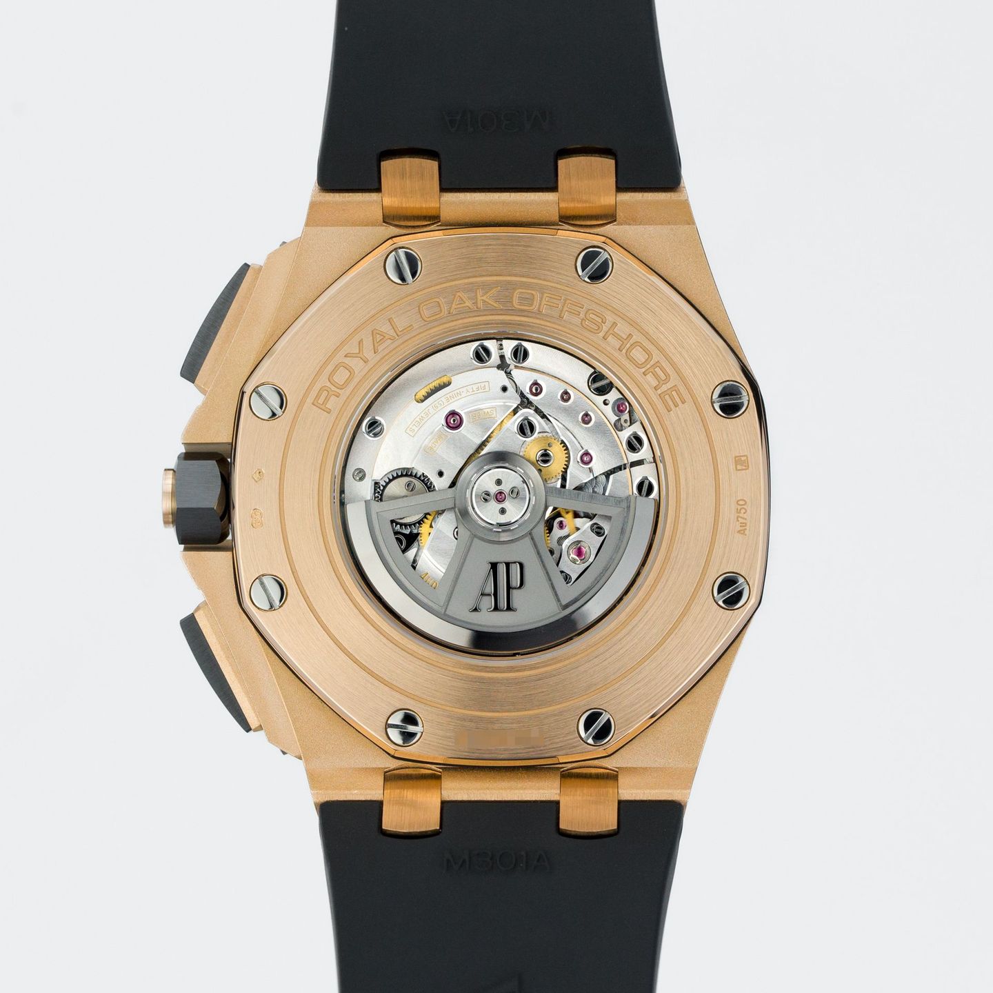 Audemars Piguet Royal Oak Offshore Chronograph 26401RO.OO.A002CA.02 (2020) - Zwart wijzerplaat 44mm Roségoud (5/7)