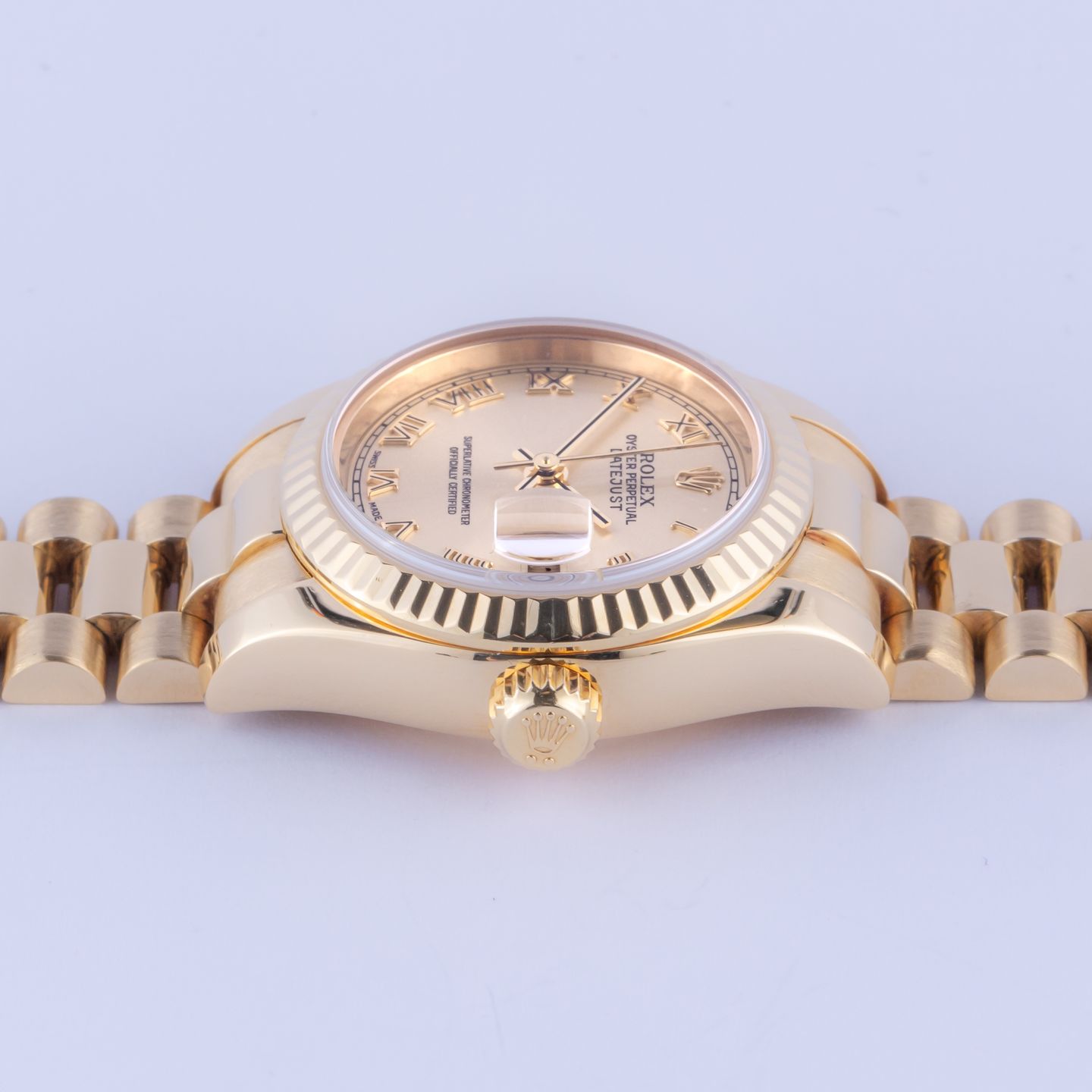 Rolex Lady-Datejust 179178 (2002) - 26 mm Yellow Gold case (6/7)