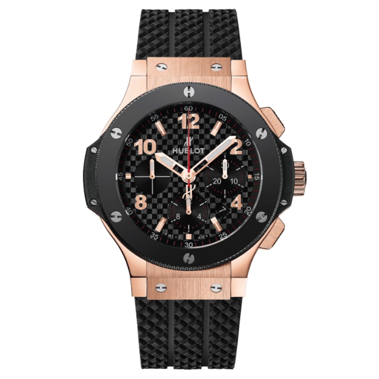Hublot Big Bang 44 mm 301.PB.131.RX (2007) - Zwart wijzerplaat 44mm Roségoud (1/2)