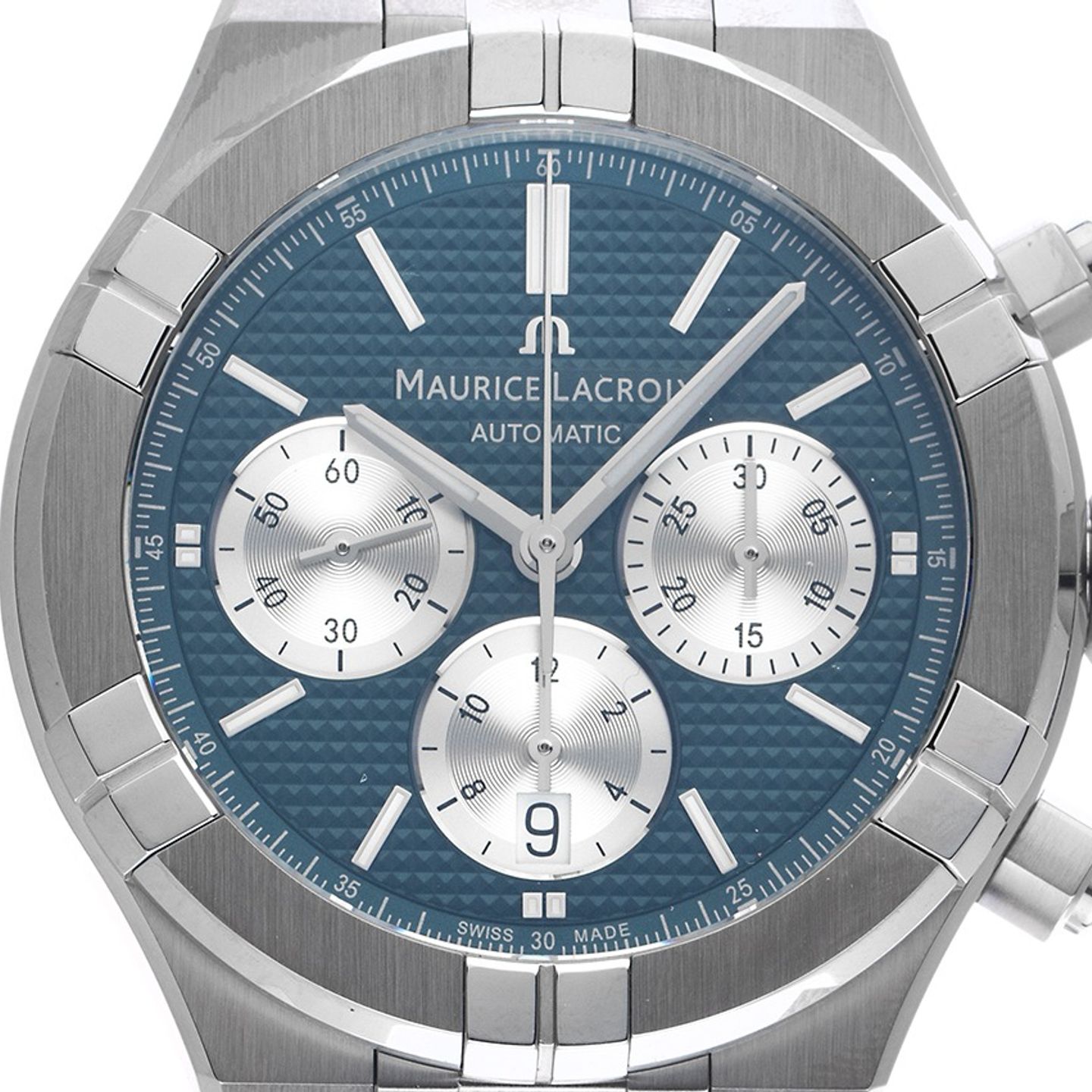 Maurice Lacroix Aikon AI6006-PVY11-170-1 (Onbekend (willekeurig serienummer)) - Parelmoer wijzerplaat 35mm Staal (1/7)