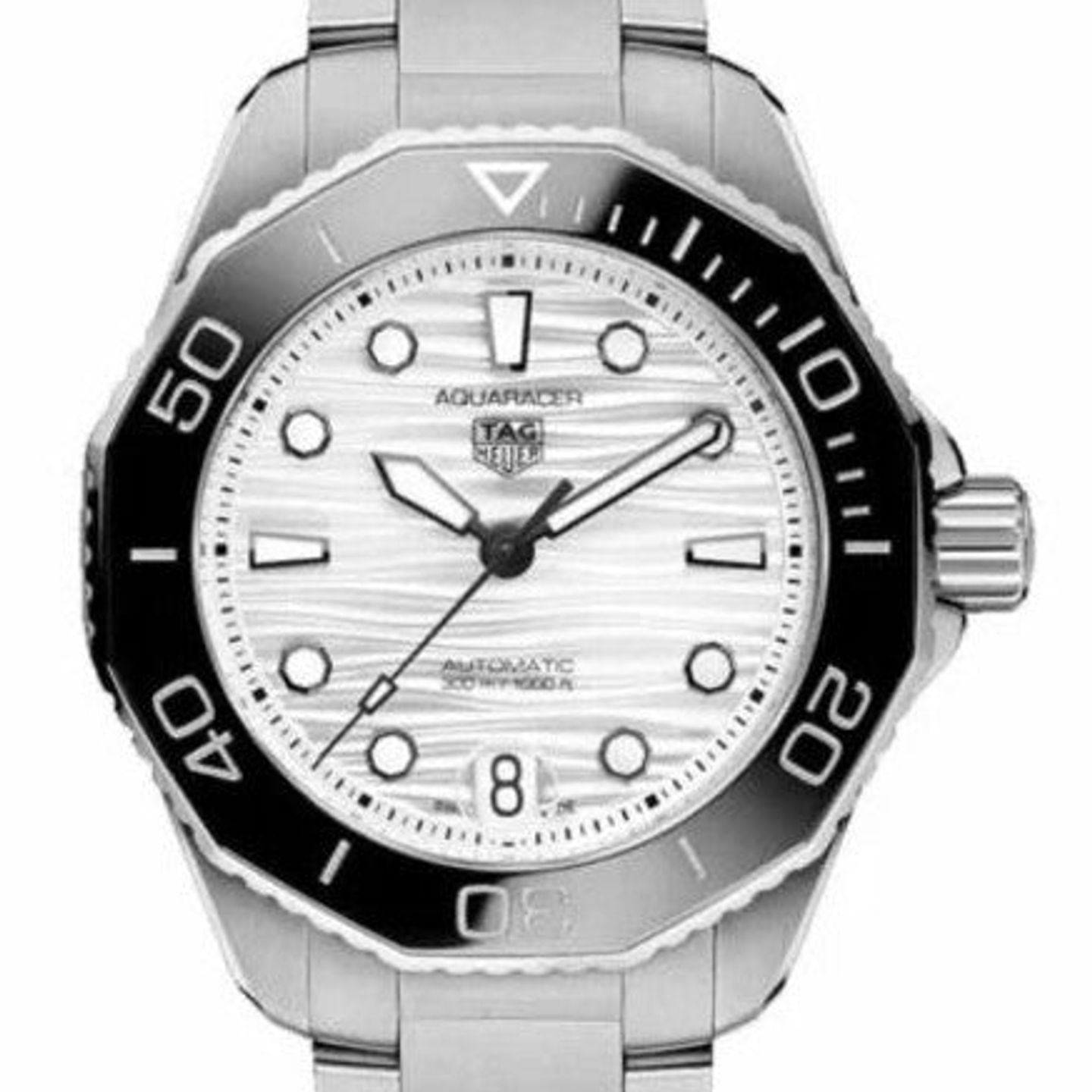 TAG Heuer Aquaracer Lady WBP231C.BA0626 (2026) - Grijs wijzerplaat 36mm Staal (1/1)