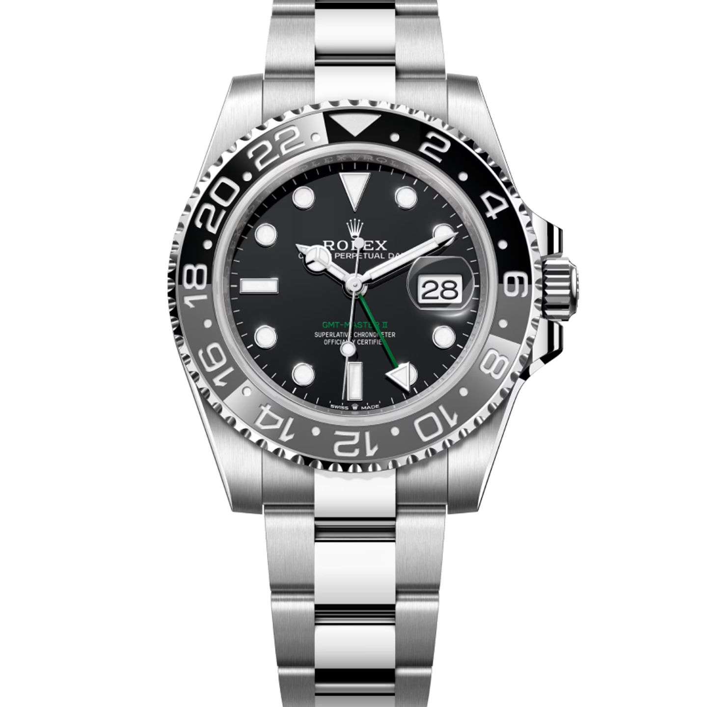 Rolex GMT-Master II 126710BLNR (2024) - Zwart wijzerplaat 40mm Staal (1/8)