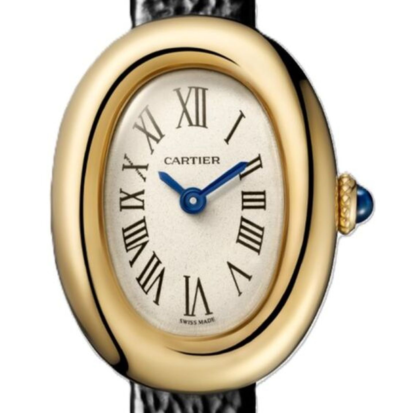 Cartier Baignoire WGBA0041 (2026) - Zilver wijzerplaat 25mm Geelgoud (1/1)