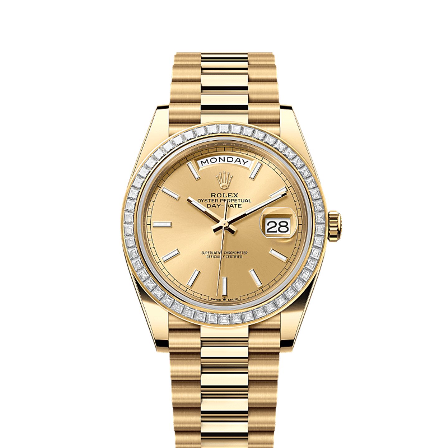 Rolex Day-Date 40 228398TBR (2025) - Champagne wijzerplaat 40mm Geelgoud (1/1)