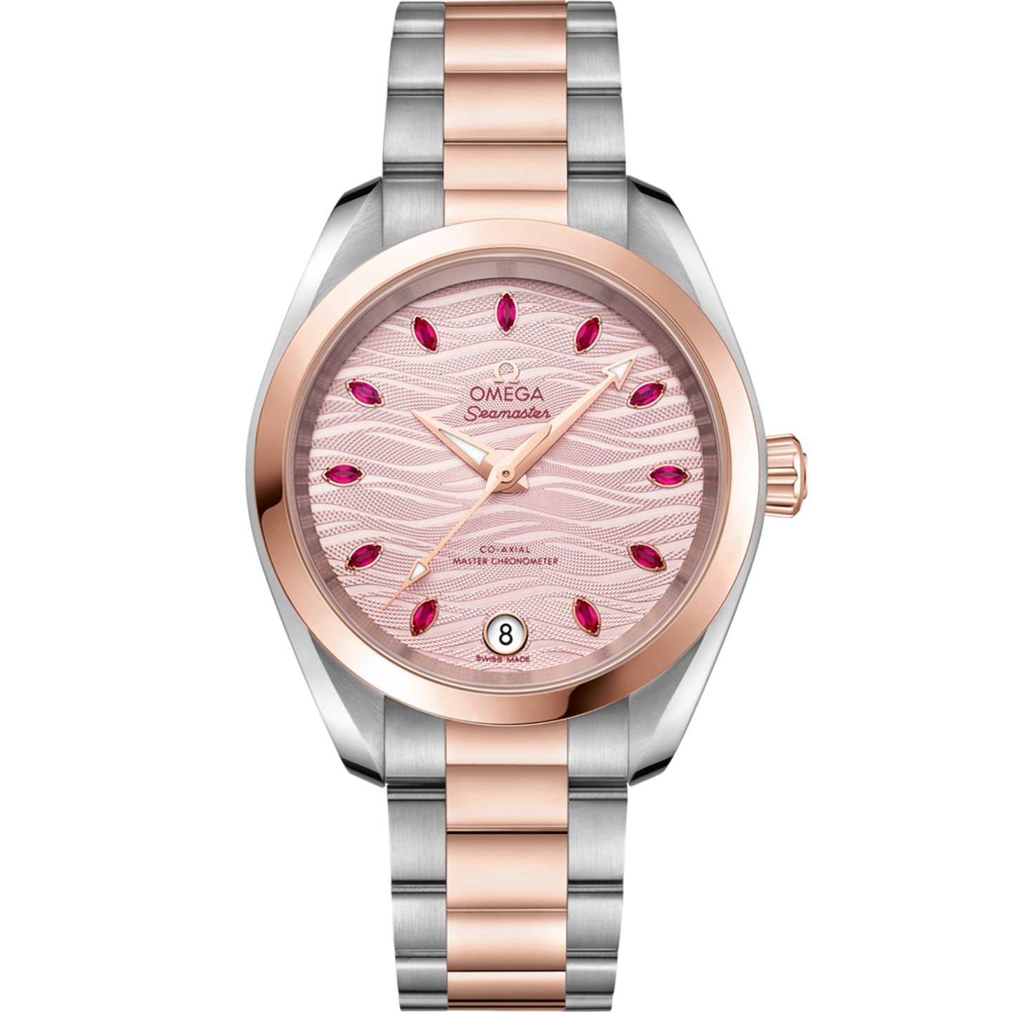Omega Seamaster Aqua Terra 220.20.34.20.60.001 (2025) - Roze wijzerplaat 34mm Staal (1/1)