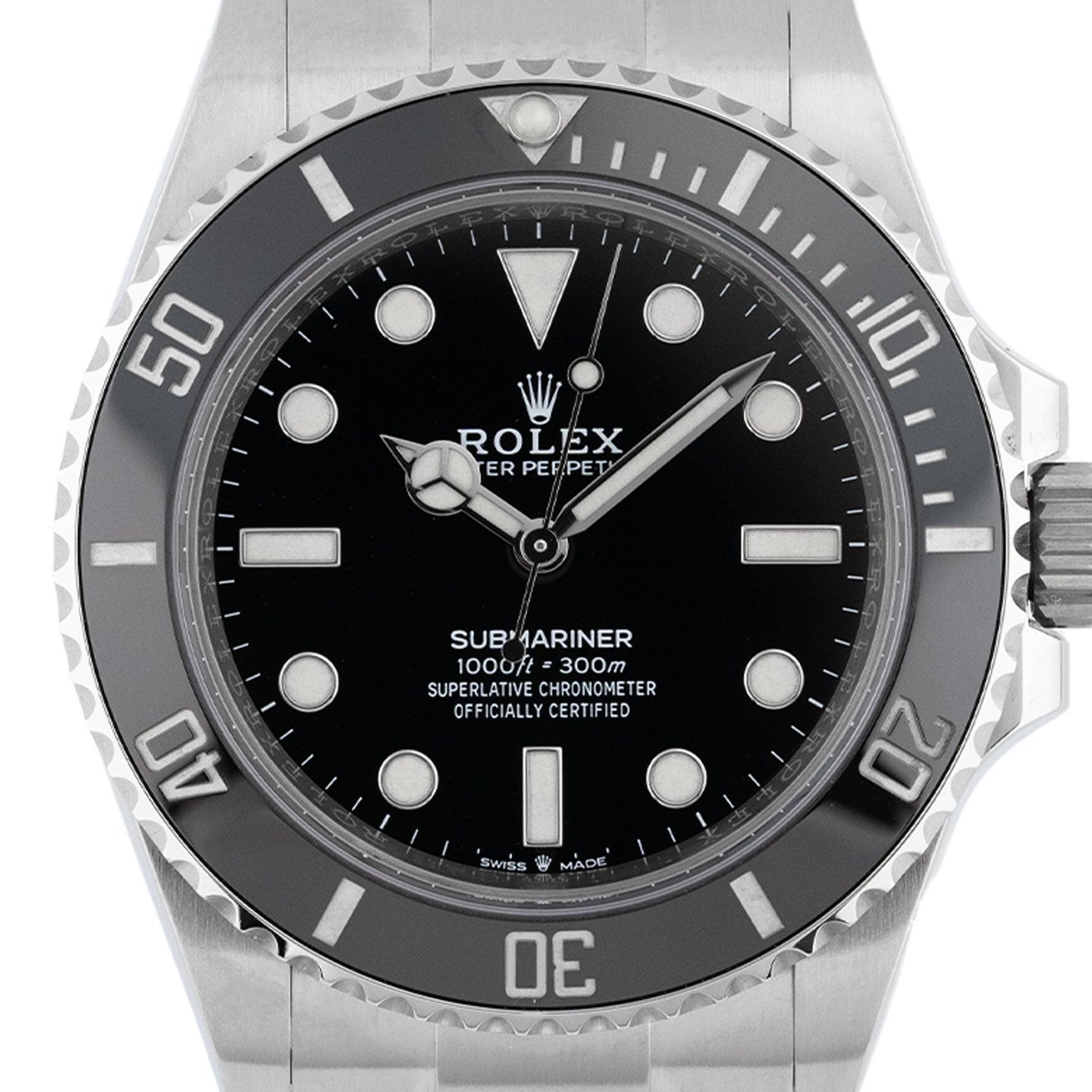 Rolex Submariner No Date 124060 (2022) - Black dial 41 mm Steel case (2/5)