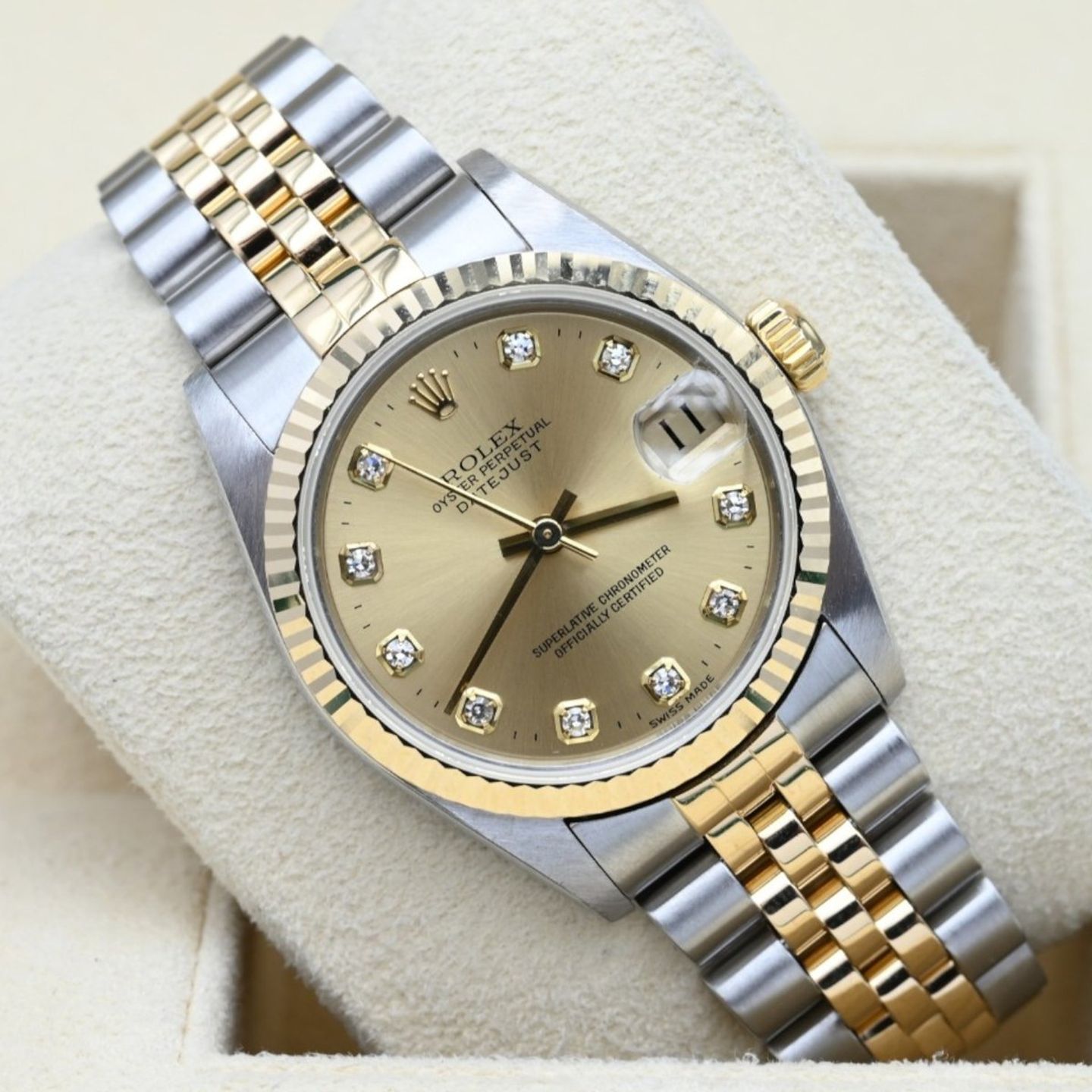 Rolex Datejust 31 78273 (2001) - 31 mm Gold/Steel case (1/7)