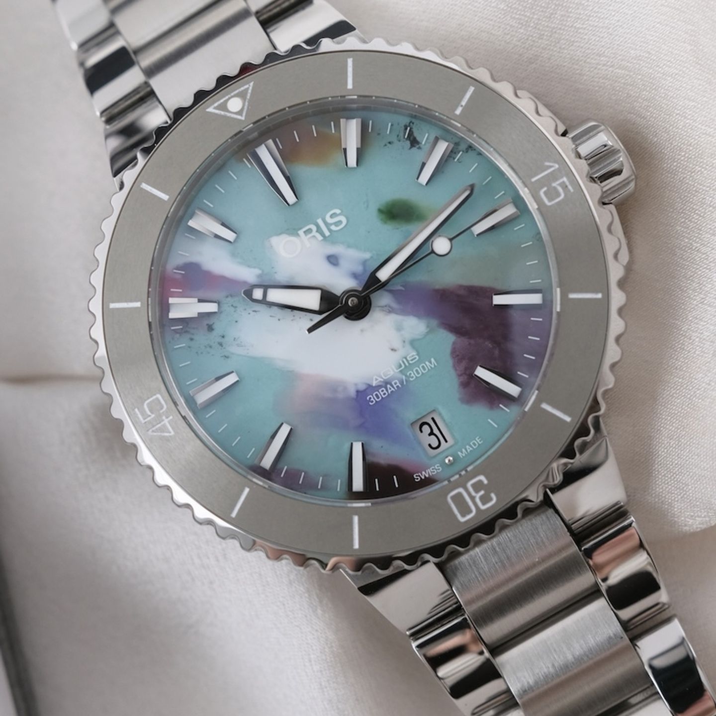 Oris Aquis Date 01 733 7770 4150-Set - (5/8)