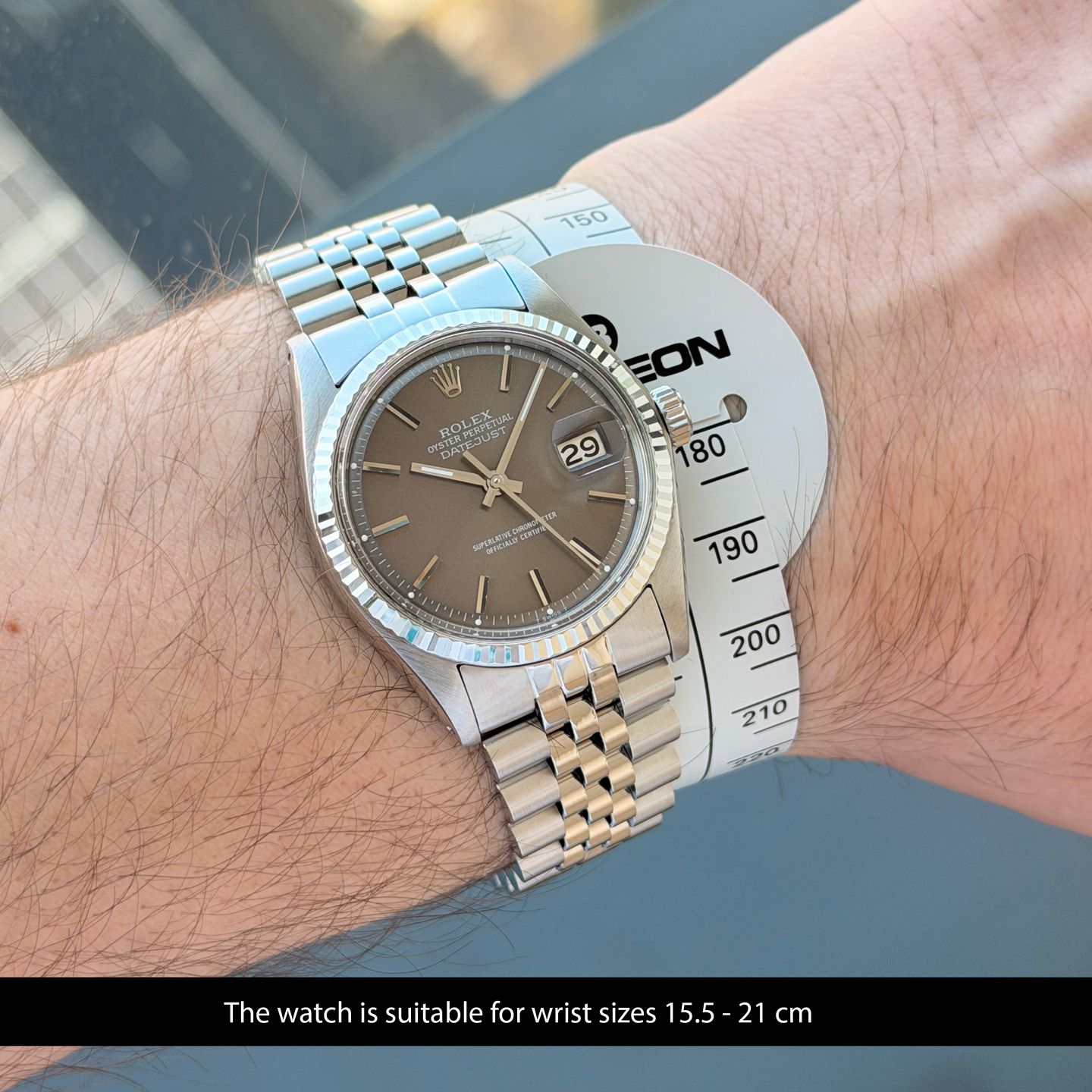 Rolex Datejust 36 16014 (1970) - Grey dial 36 mm Steel case (2/8)