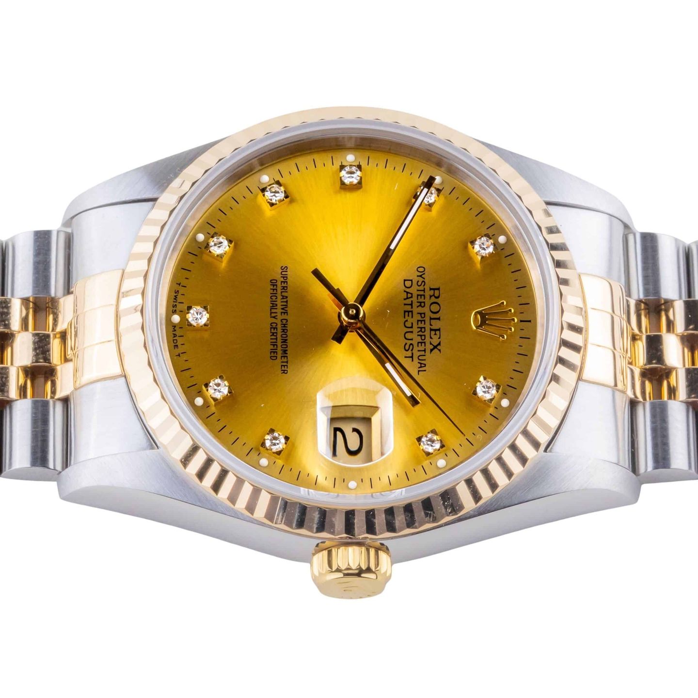 Rolex Datejust 36 16233 (1993) - 36mm Goud/Staal (6/8)
