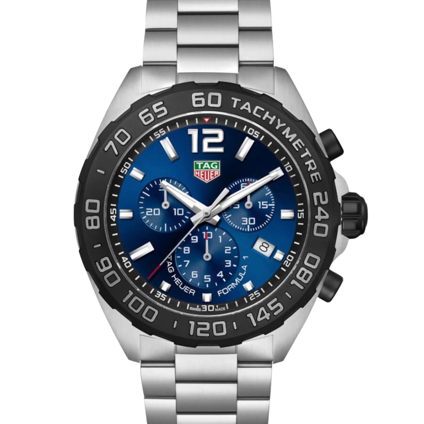 TAG Heuer Formula 1 CAZ101AV.BA0842 (2024) - Blue dial 43 mm Steel case (1/1)