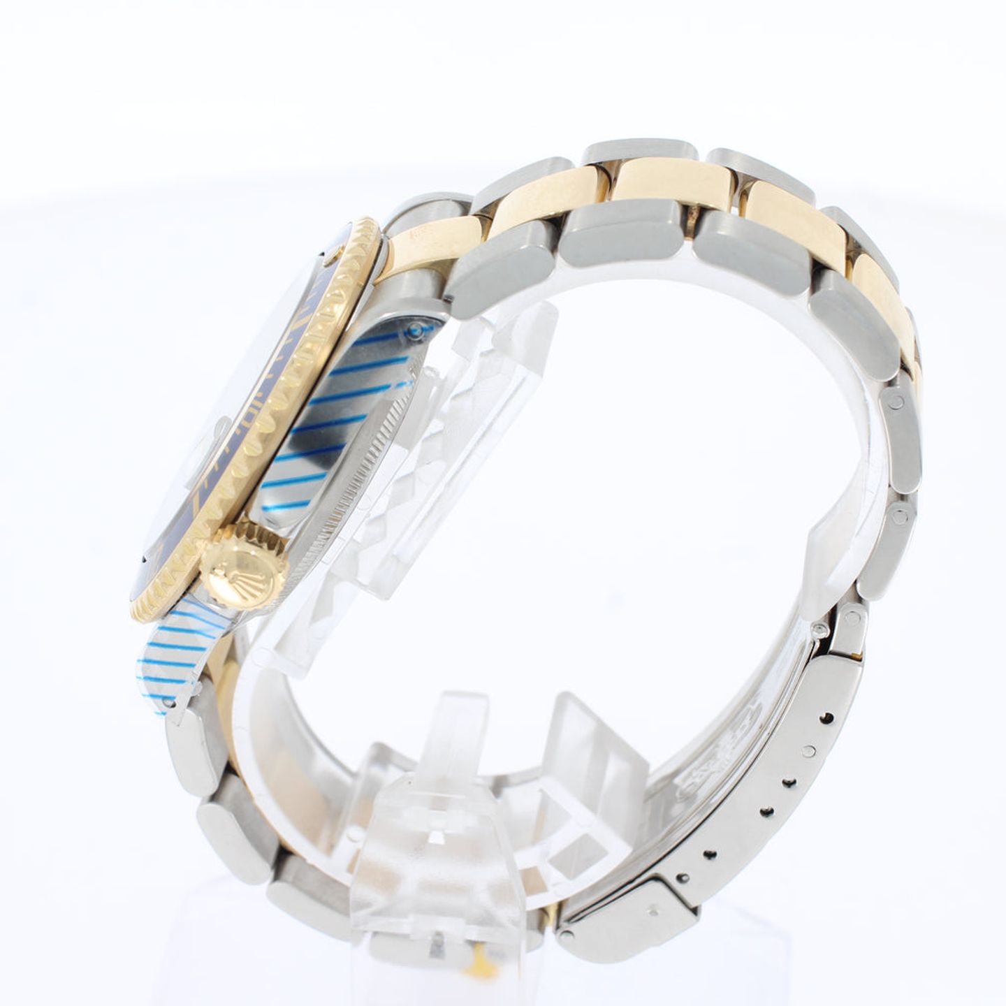 Rolex Submariner Date 16613 (2002) - 40 mm Gold/Steel case (7/8)