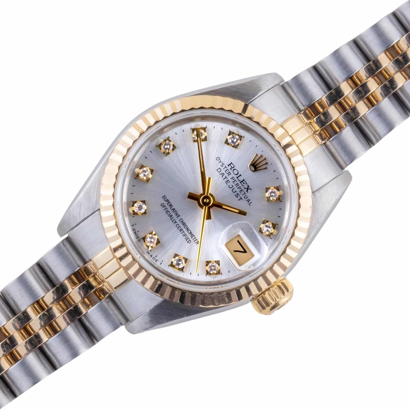 Rolex Lady-Datejust 69173 (1993) - 26 mm Gold/Steel case (1/8)