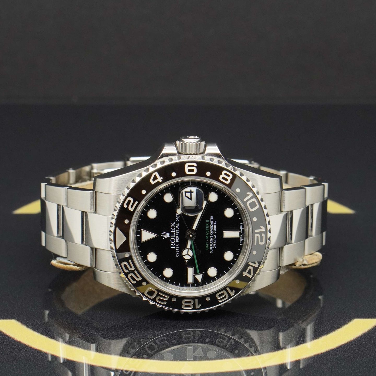 Rolex GMT-Master II 116710LN (2013) - Zwart wijzerplaat 40mm Staal (3/6)