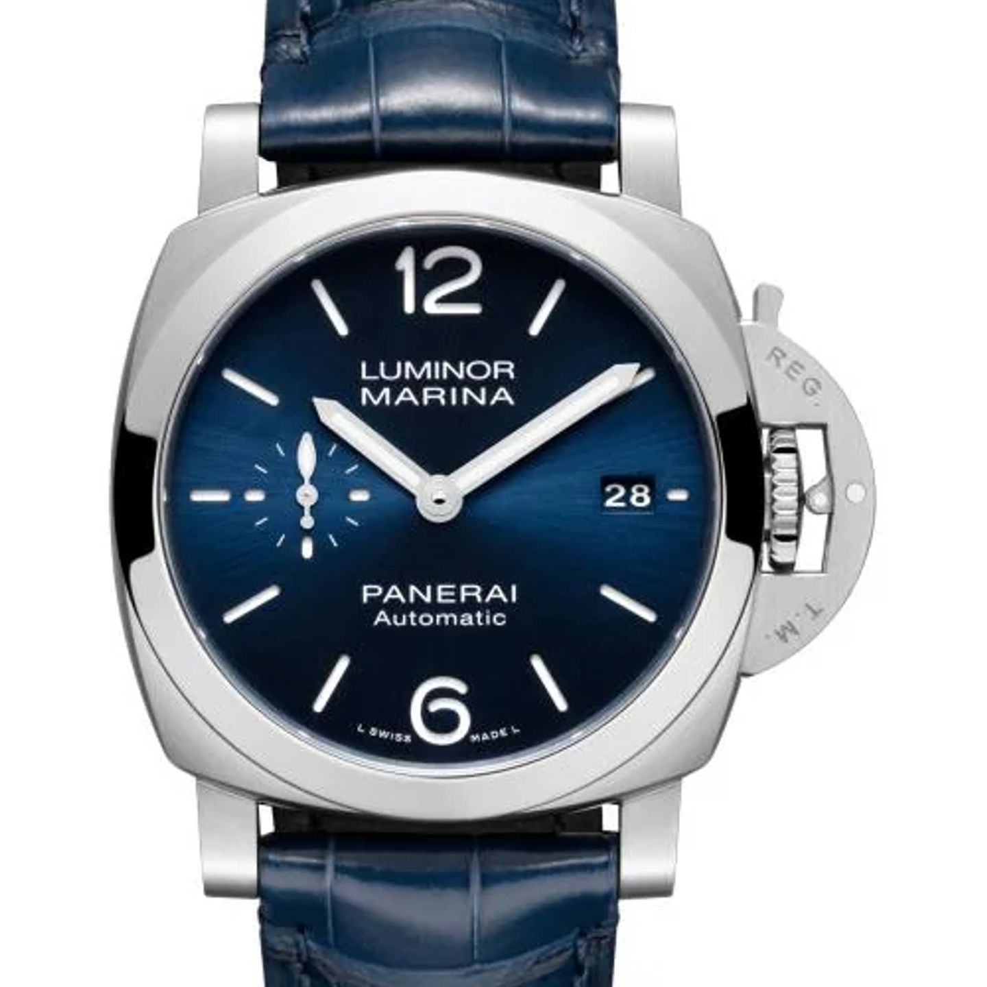 Panerai Luminor Marina PAM01370 (2026) - Blauw wijzerplaat 40mm Staal (1/1)