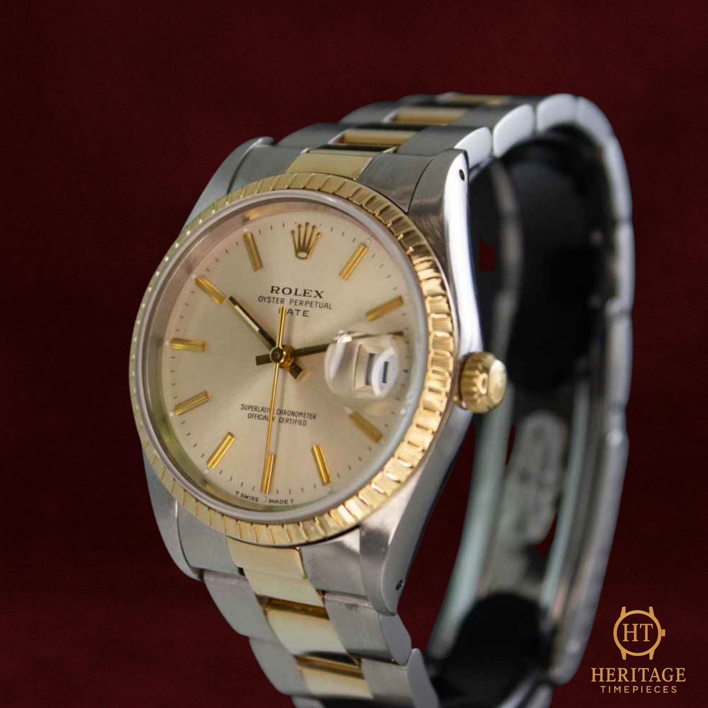 Rolex Oyster Perpetual Date 15223 - (3/7)