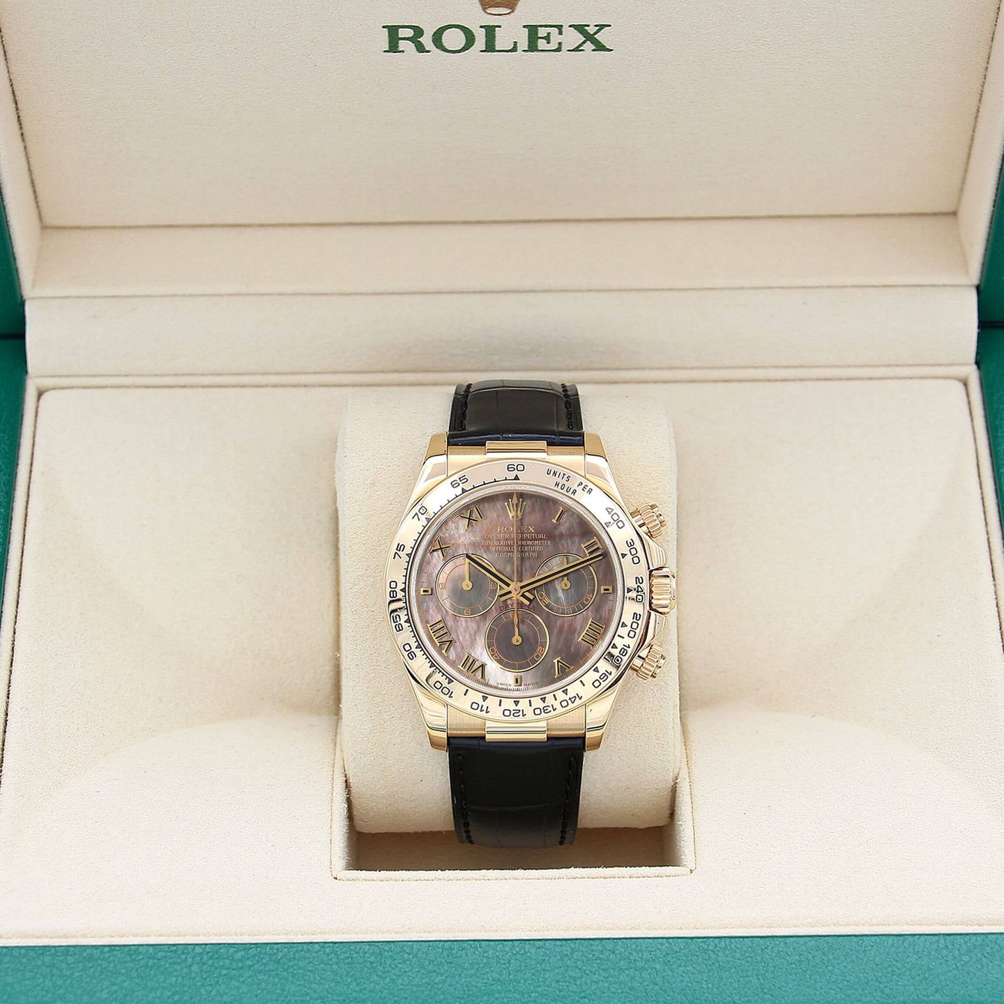 Rolex Daytona 116518 (Onbekend (willekeurig serienummer)) - 40mm Geelgoud (3/8)