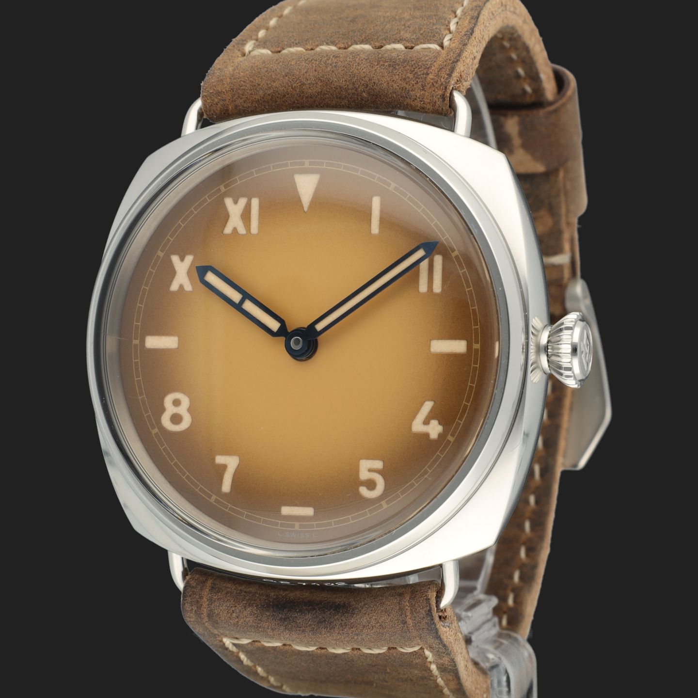 Panerai Radiomir PAM00931 (2024) - Brown dial 47 mm Steel case (1/8)