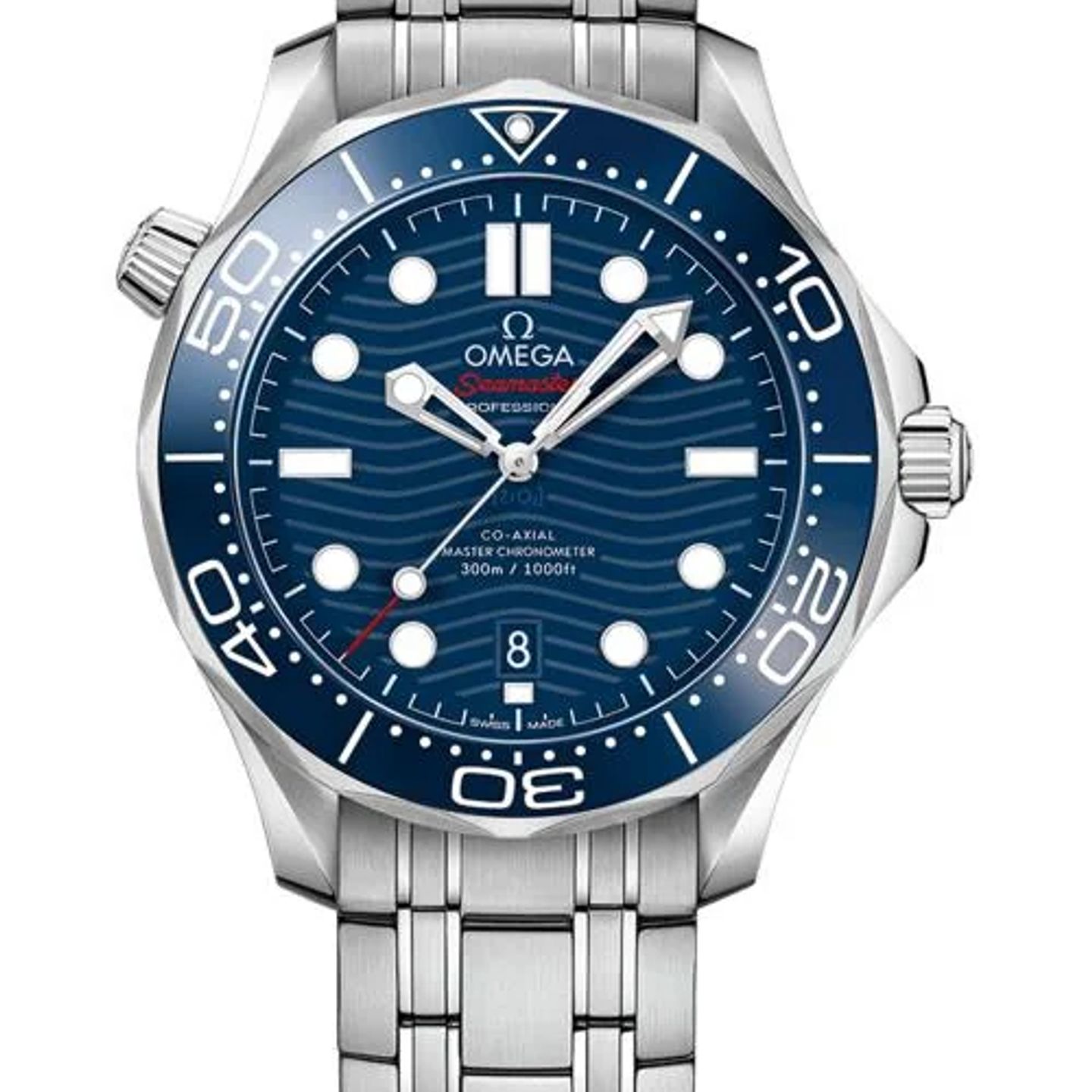 Omega Seamaster Diver 300 M 210.30.42.20.03.001 (2026) - Blauw wijzerplaat 42mm Staal (1/1)