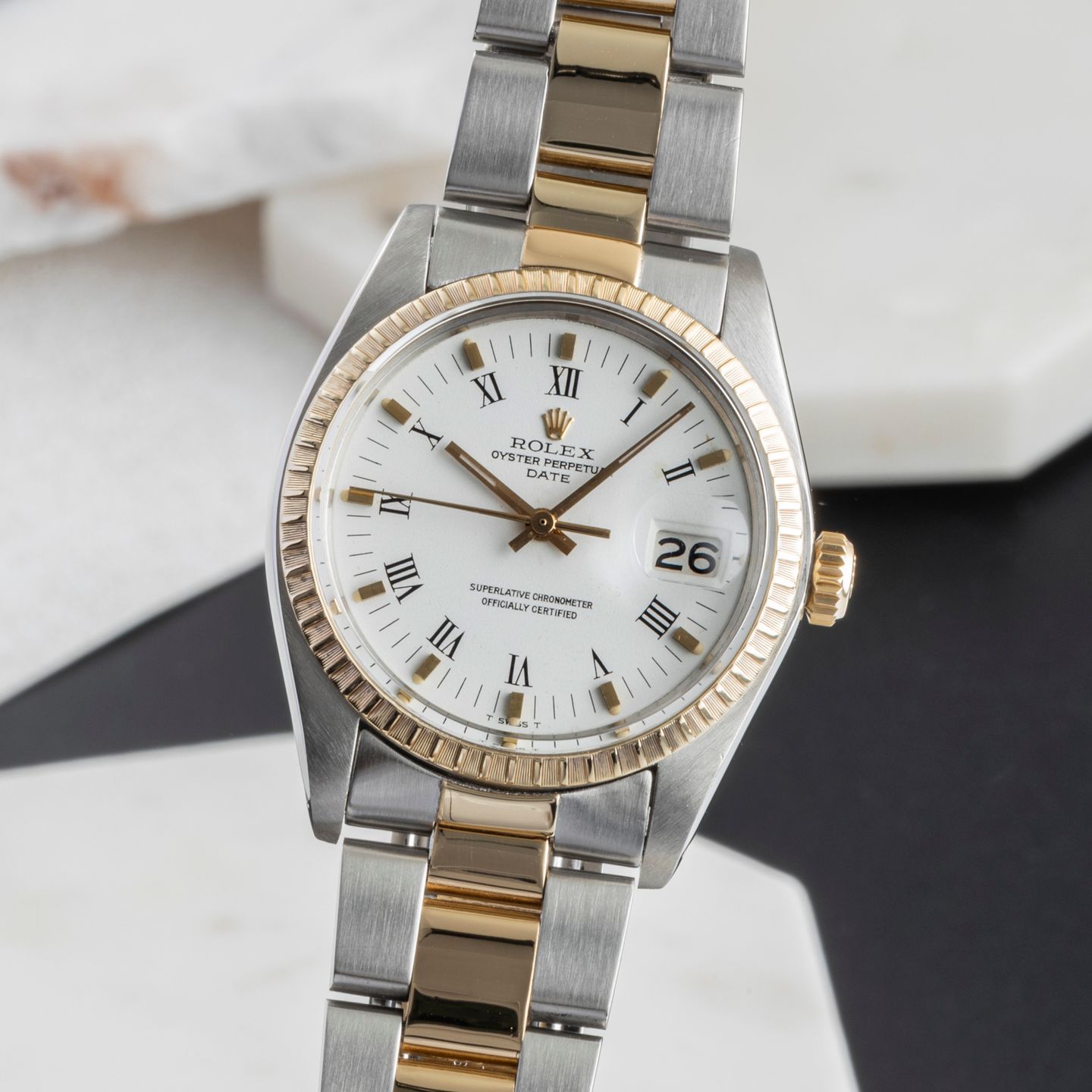 Rolex Oyster Perpetual Date 1505 - (3/8)