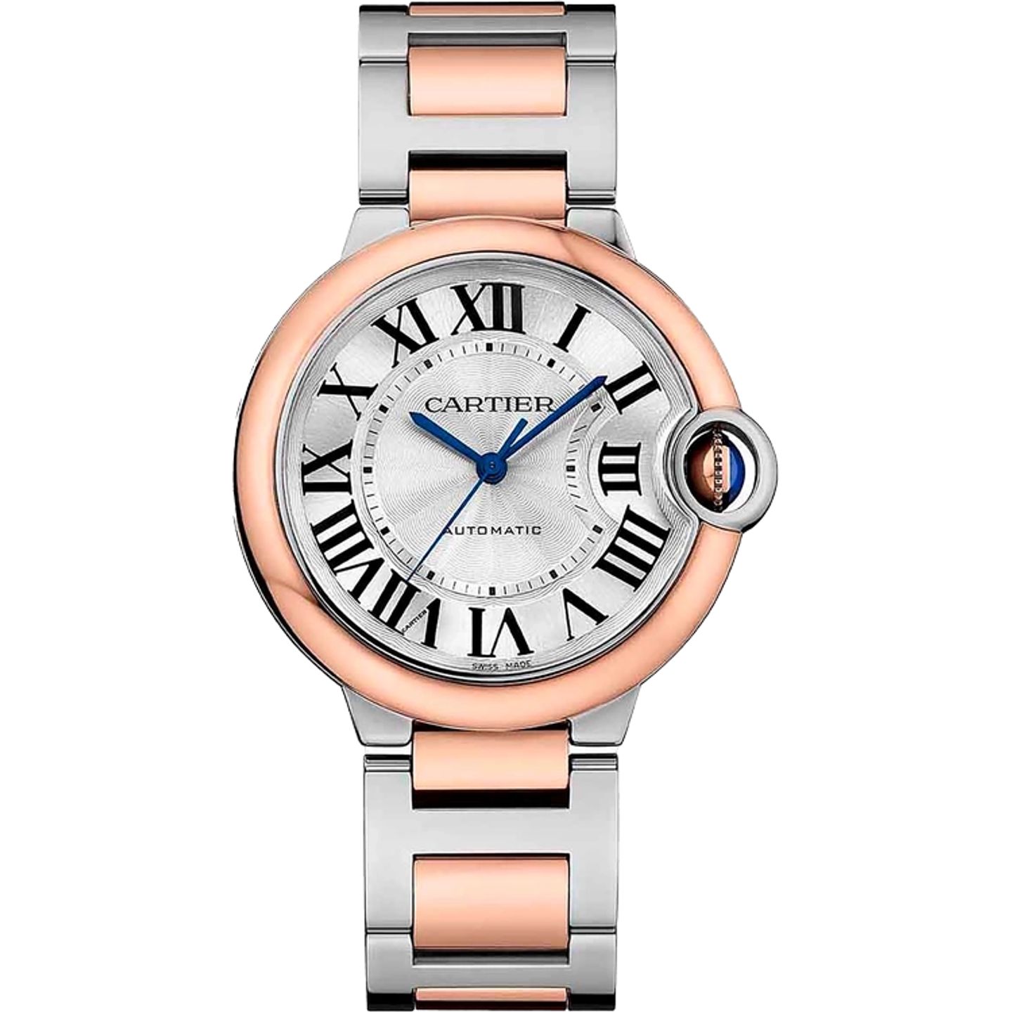 Cartier Ballon Bleu W2BB0033 (2025) - Silver dial 37 mm Gold/Steel case (1/1)