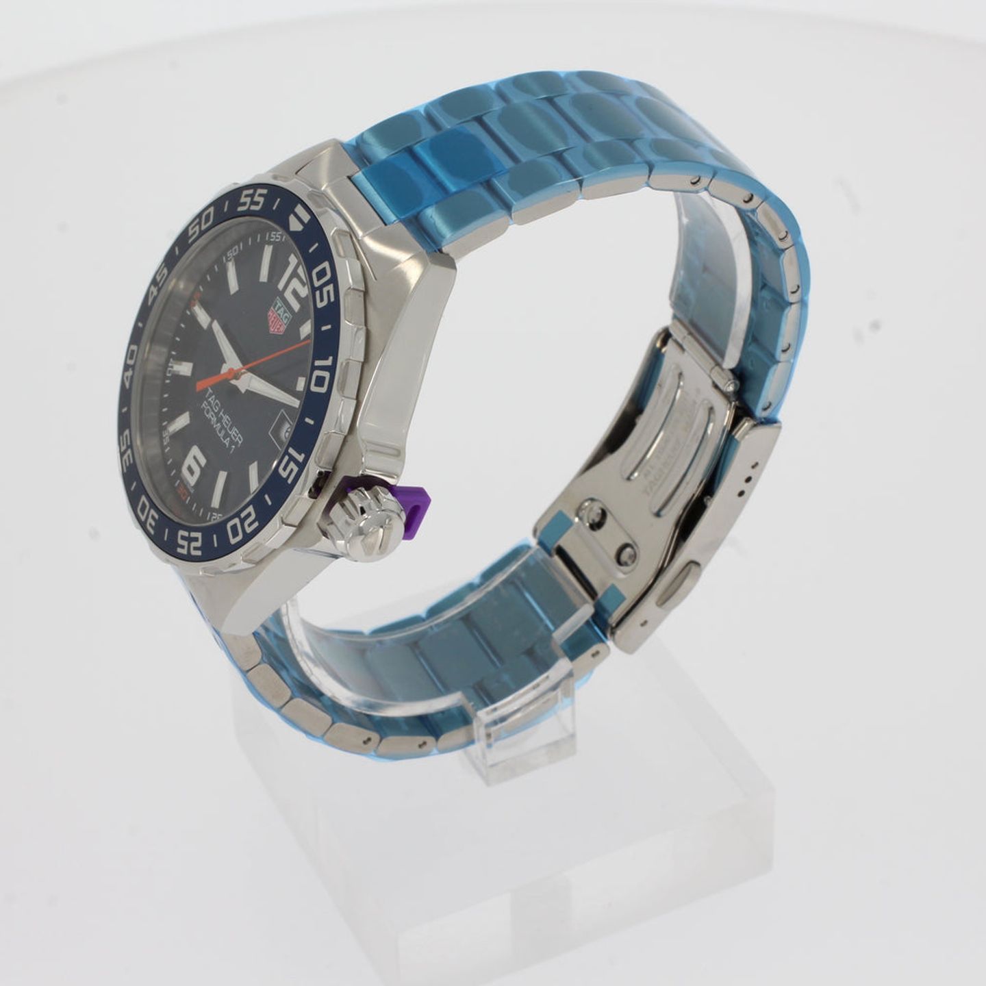 TAG Heuer Formula 1 Quartz WAZ1010.BA0842 (2024) - Blauw wijzerplaat 43mm Staal (2/4)