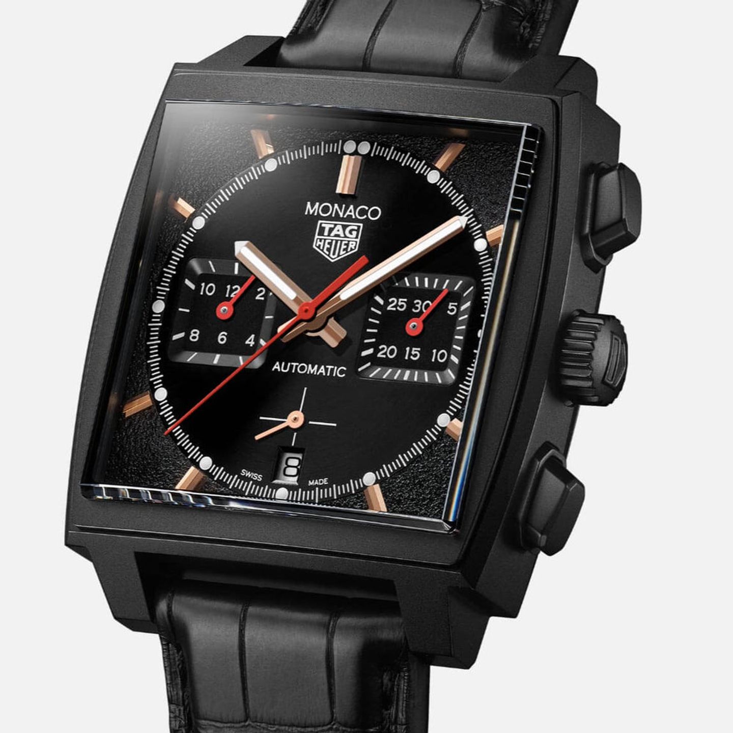 TAG Heuer Monaco CBL2180.FC6497 (2023) - Black dial 39 mm Titanium case (1/1)