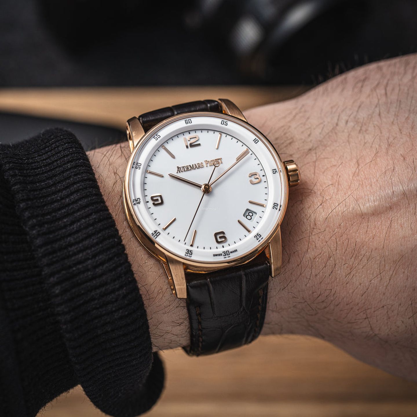 Audemars Piguet CODE 11.59 15210OR.OO.A099CR.01 (Onbekend (willekeurig serienummer)) - Wit wijzerplaat 41mm Roségoud (4/8)