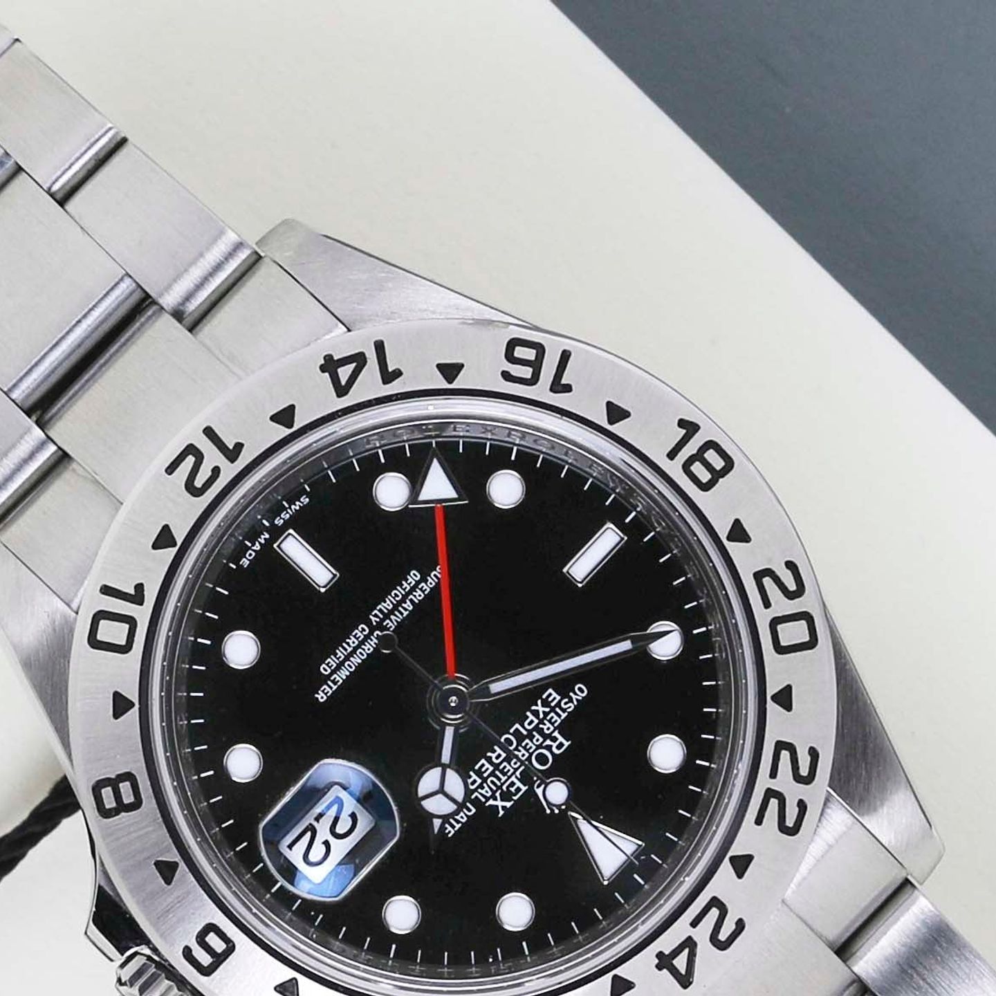 Rolex Explorer II 16570 (2012) - 40 mm Steel case (4/8)