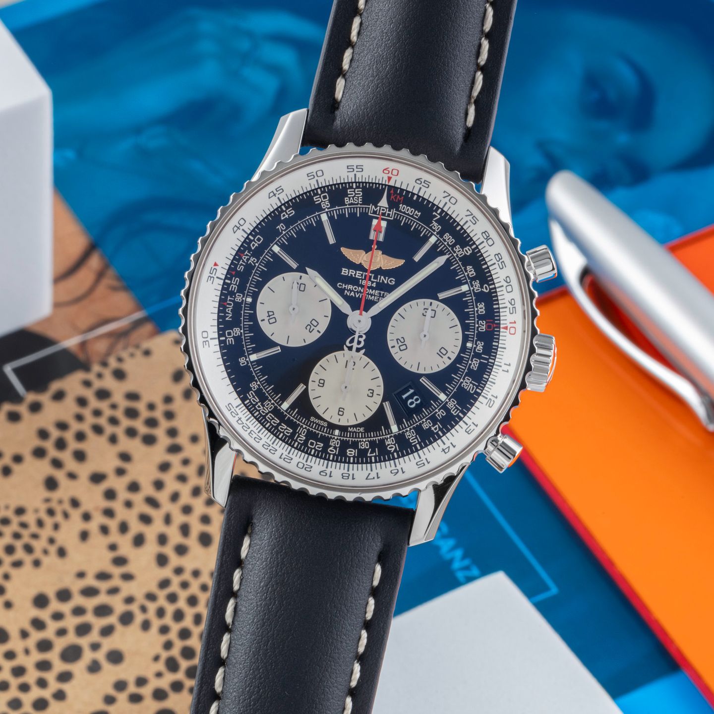 Breitling Navitimer 01 AB0120 (2015) - 43mm Staal (3/8)