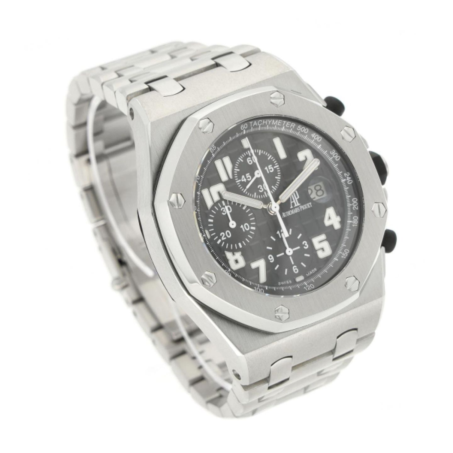 Audemars Piguet Royal Oak Offshore Chronograph 25721ST.OO.1000ST.08.A (2006) - Black dial 42 mm Steel case (3/5)