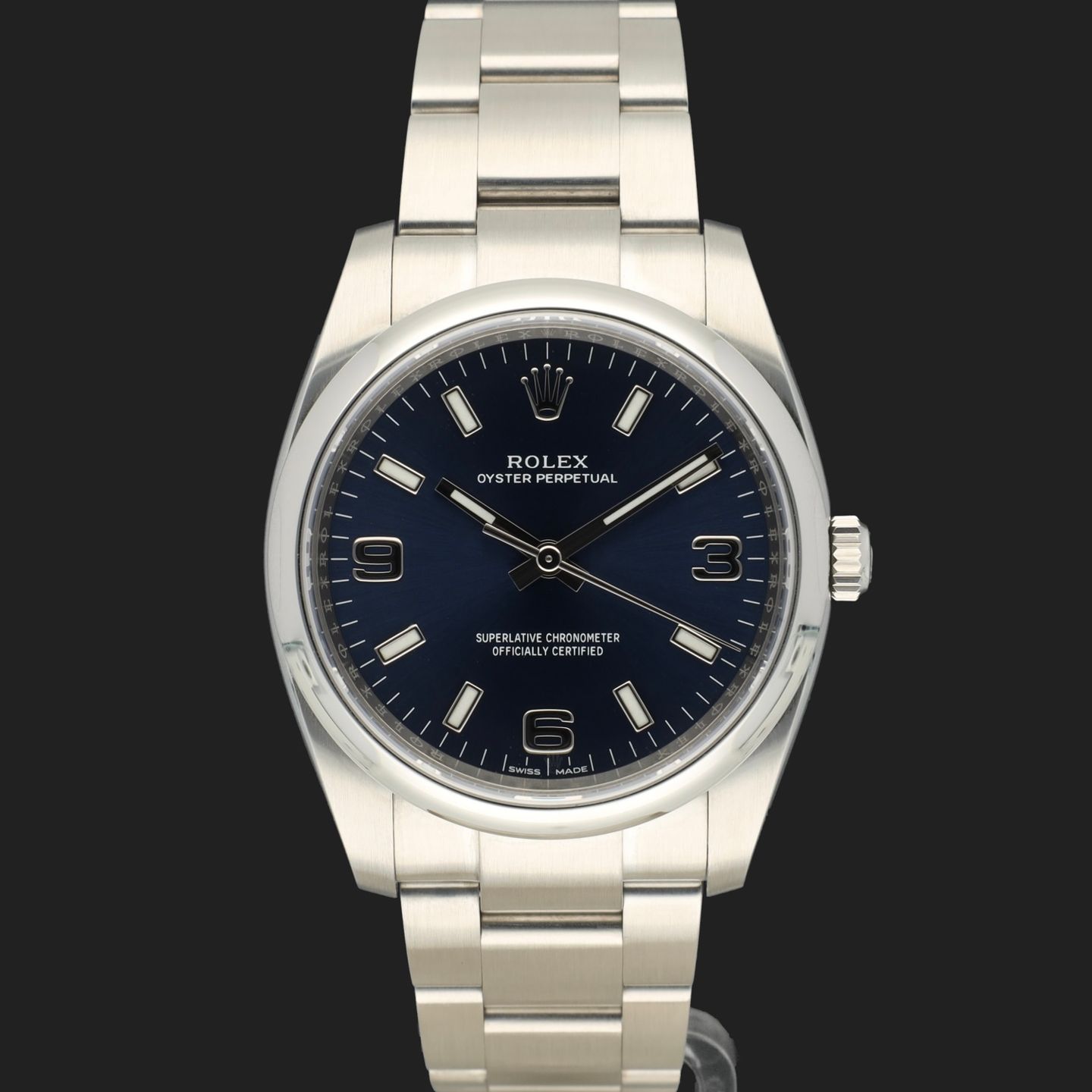 Rolex Oyster Perpetual 34 114200 (2020) - 34mm Staal (3/8)