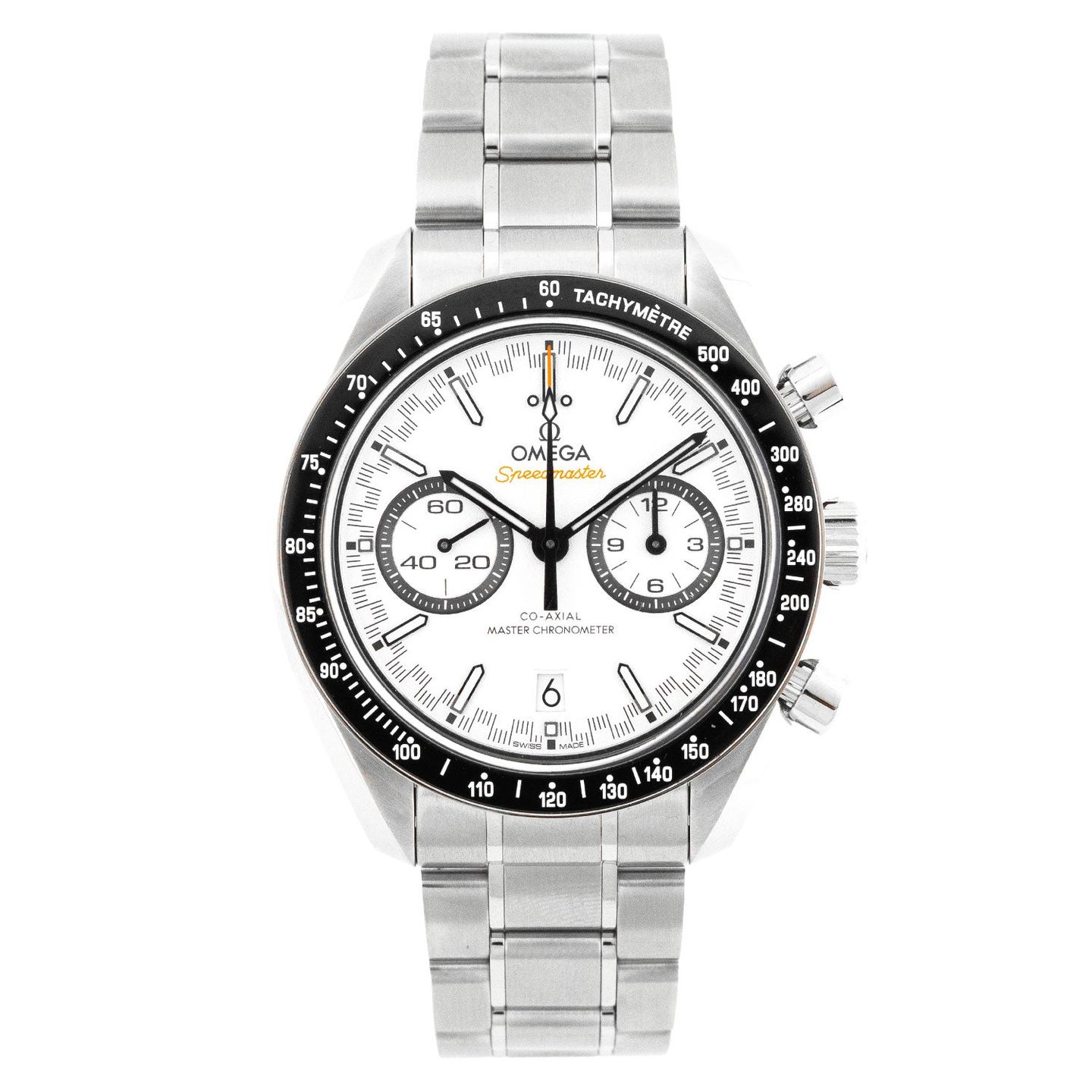 Omega Speedmaster Racing 329.30.44.51.04.001 (2026) - Wit wijzerplaat 44mm Staal (1/8)