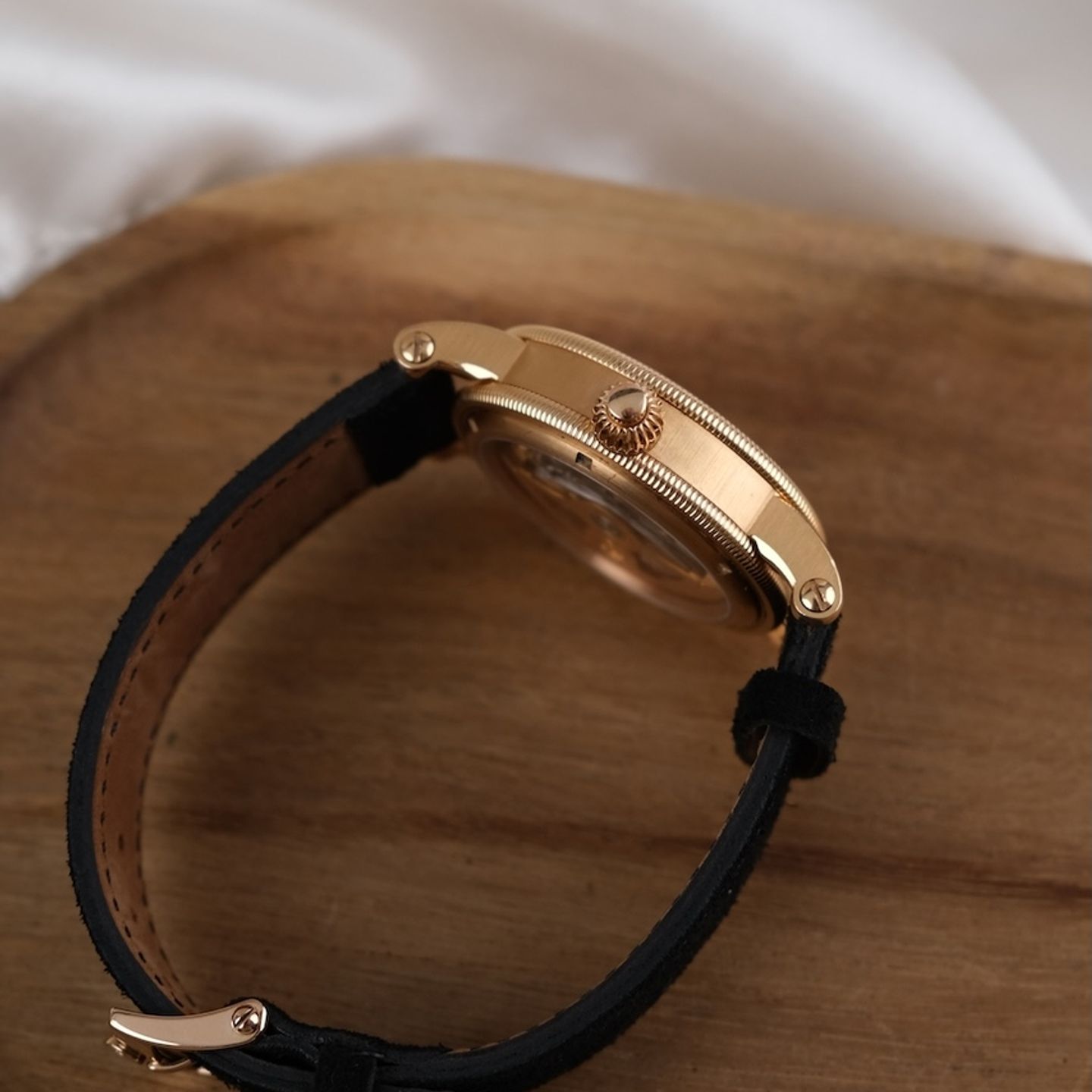 Chronoswiss Chronoscope CH-1521-R (2004) - White dial 39 mm Rose Gold case (8/8)