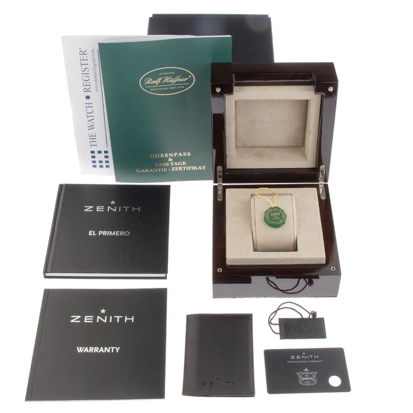 Zenith Captain Chronograph 03.2115.400/21.C703 (2018) - Black dial 42 mm Steel case (2/8)