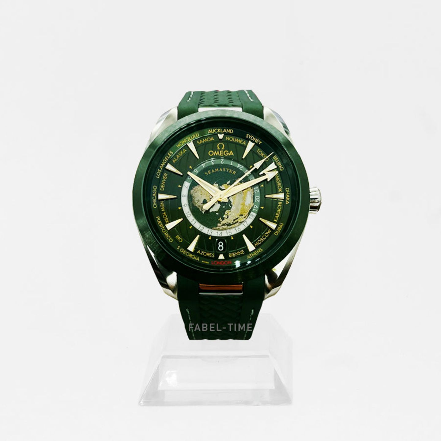 Omega Seamaster Aqua Terra 220.32.43.22.10.001 (2025) - Groen wijzerplaat 43mm Staal (1/1)