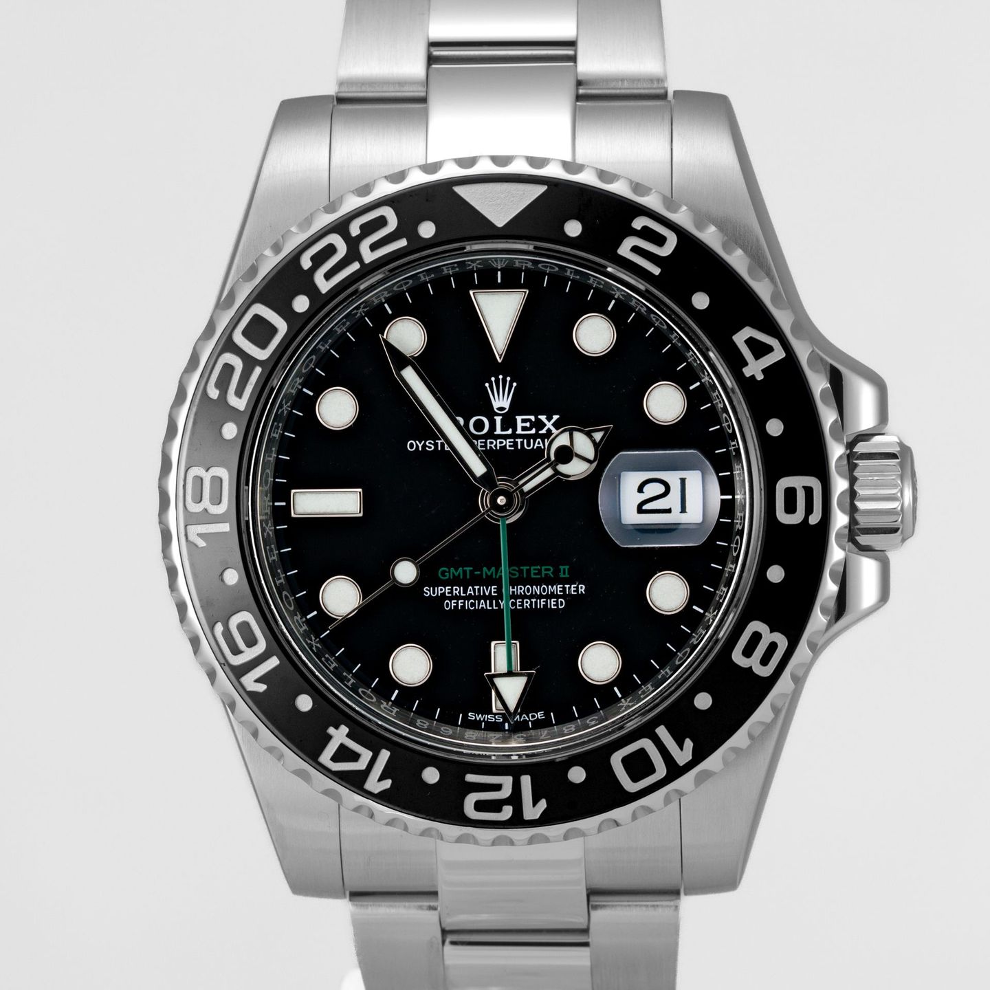 Rolex GMT-Master II 116710LN (Unknown (random serial)) - Black dial 40 mm Steel case (1/6)