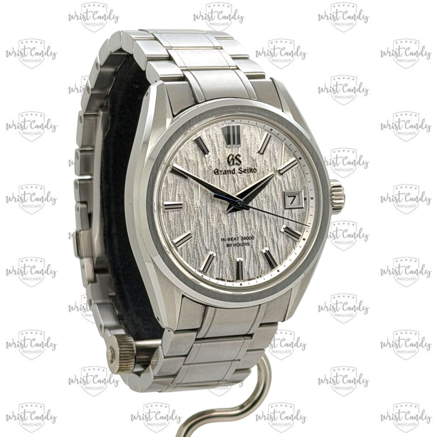 Grand Seiko Heritage Collection SLGH005 (Onbekend (willekeurig serienummer)) - Blauw wijzerplaat 41mm Staal (4/8)
