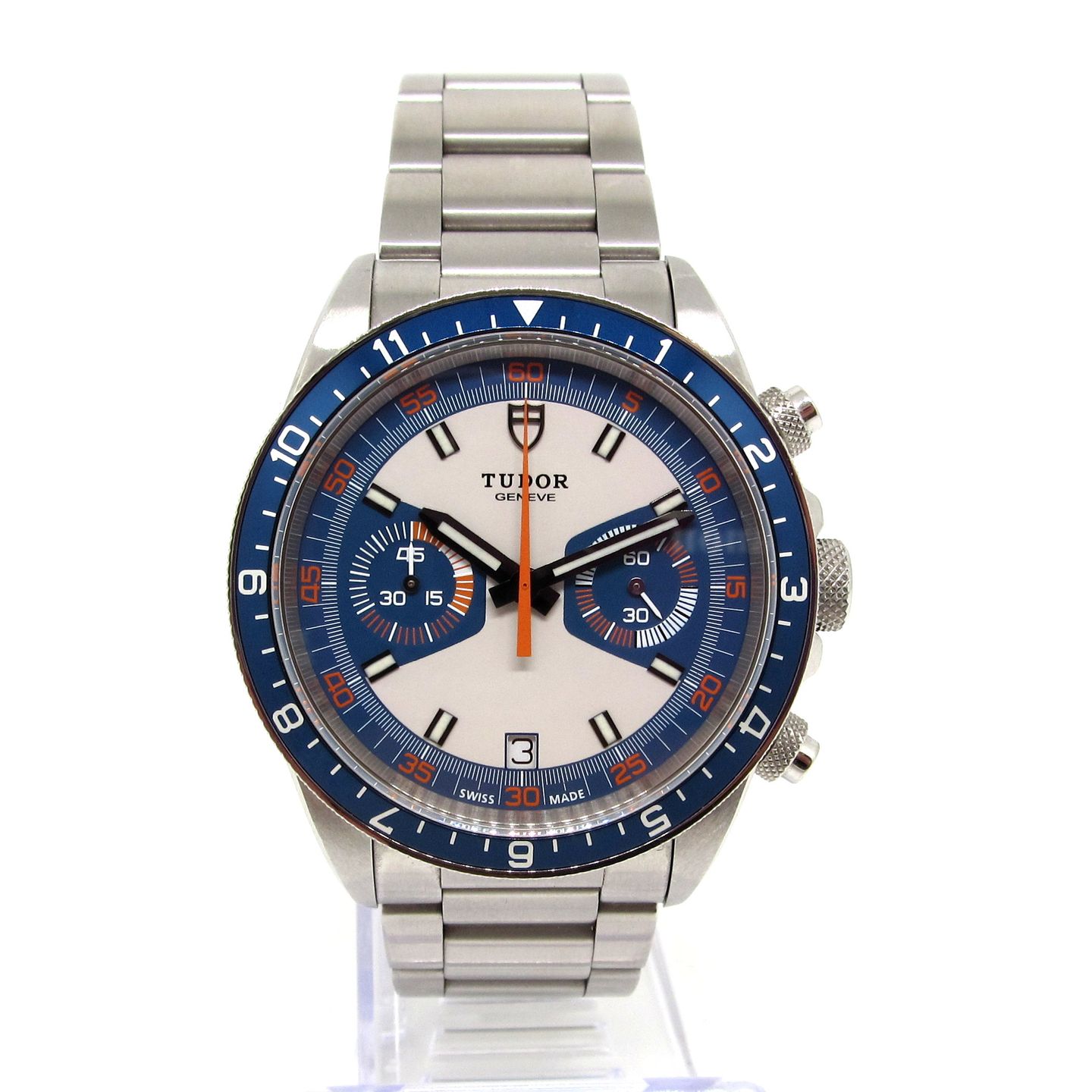 Tudor Heritage Chrono Blue 70330B - (3/5)