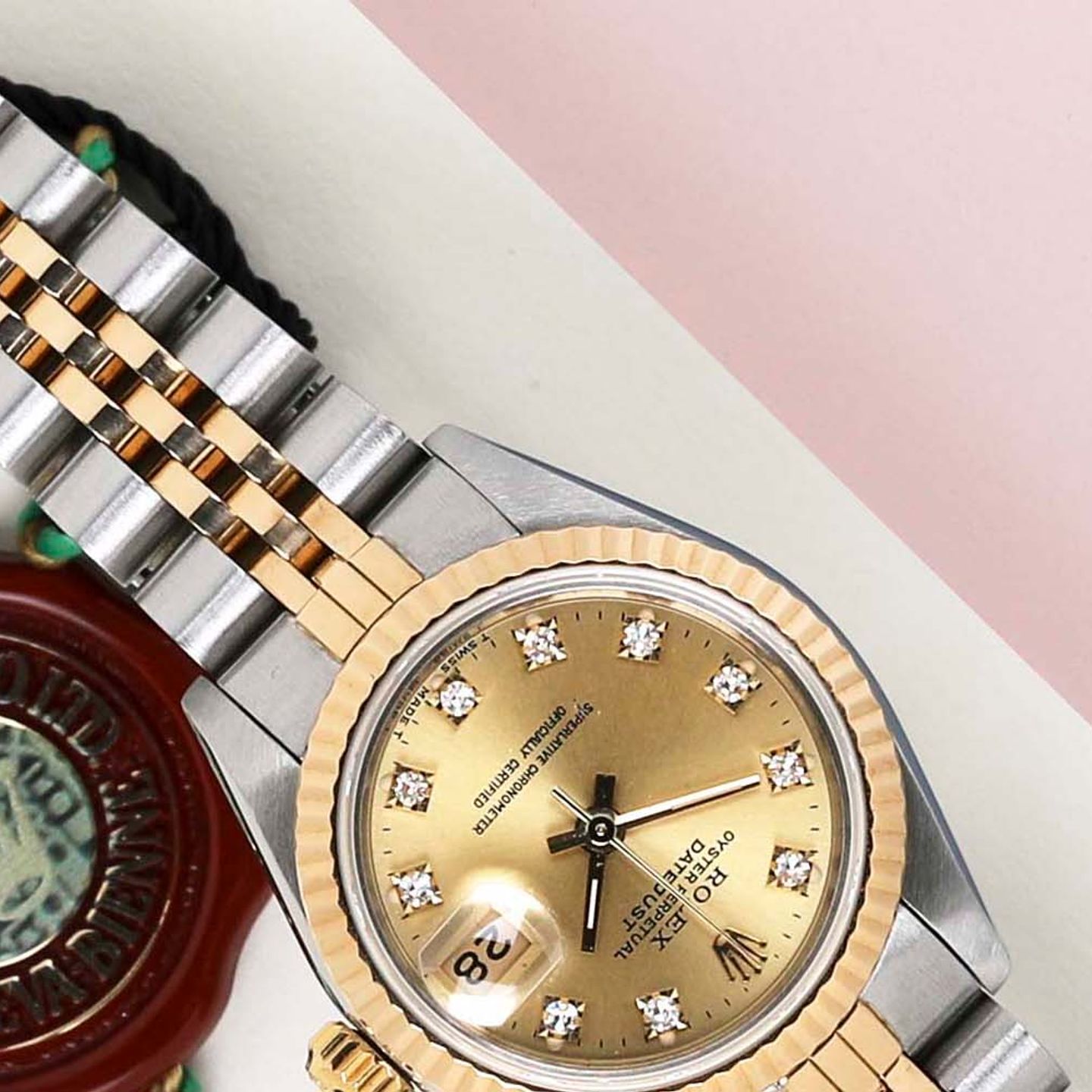 Rolex Lady-Datejust 69173 (1988) - 26 mm Gold/Steel case (4/8)