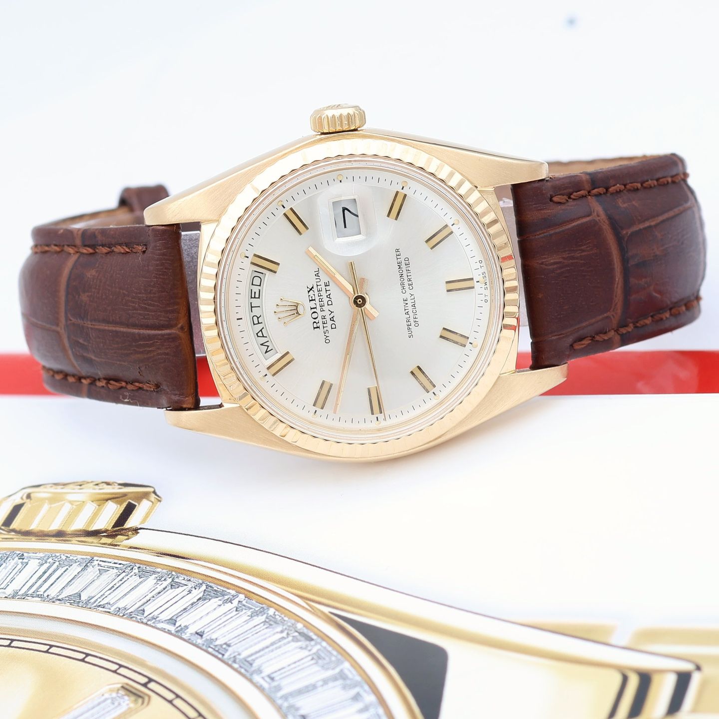 Rolex Day-Date 1803 (Unknown (random serial)) - 36 mm Yellow Gold case (4/8)