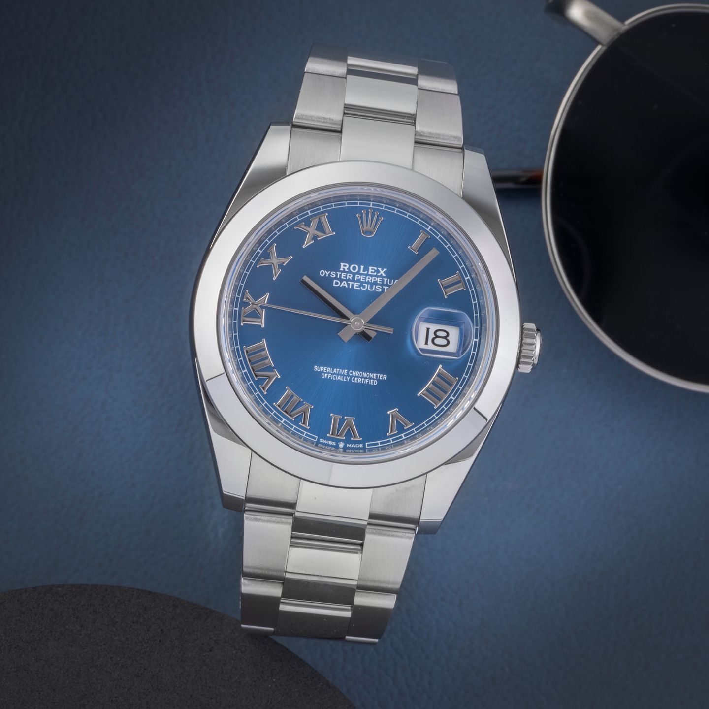 Rolex Datejust 41 126300 (Onbekend (willekeurig serienummer)) - 41mm Staal (1/8)