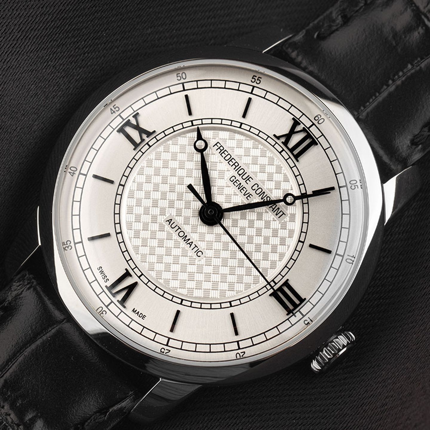Frederique Constant Classics FC-301S3B6 (Onbekend (willekeurig serienummer)) - Zilver wijzerplaat 38mm Staal (3/7)