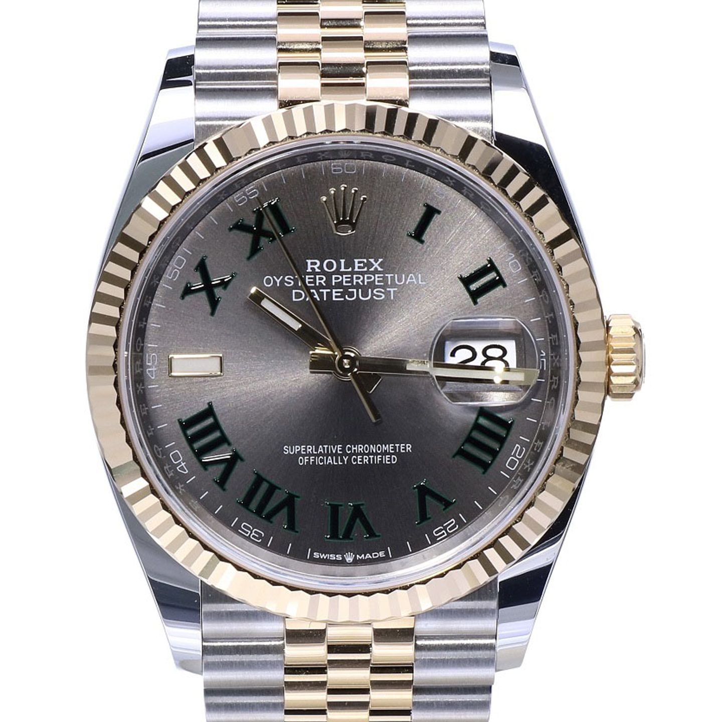 Rolex Datejust 36 126233 (2022) - Grey dial 36 mm Steel case (4/8)
