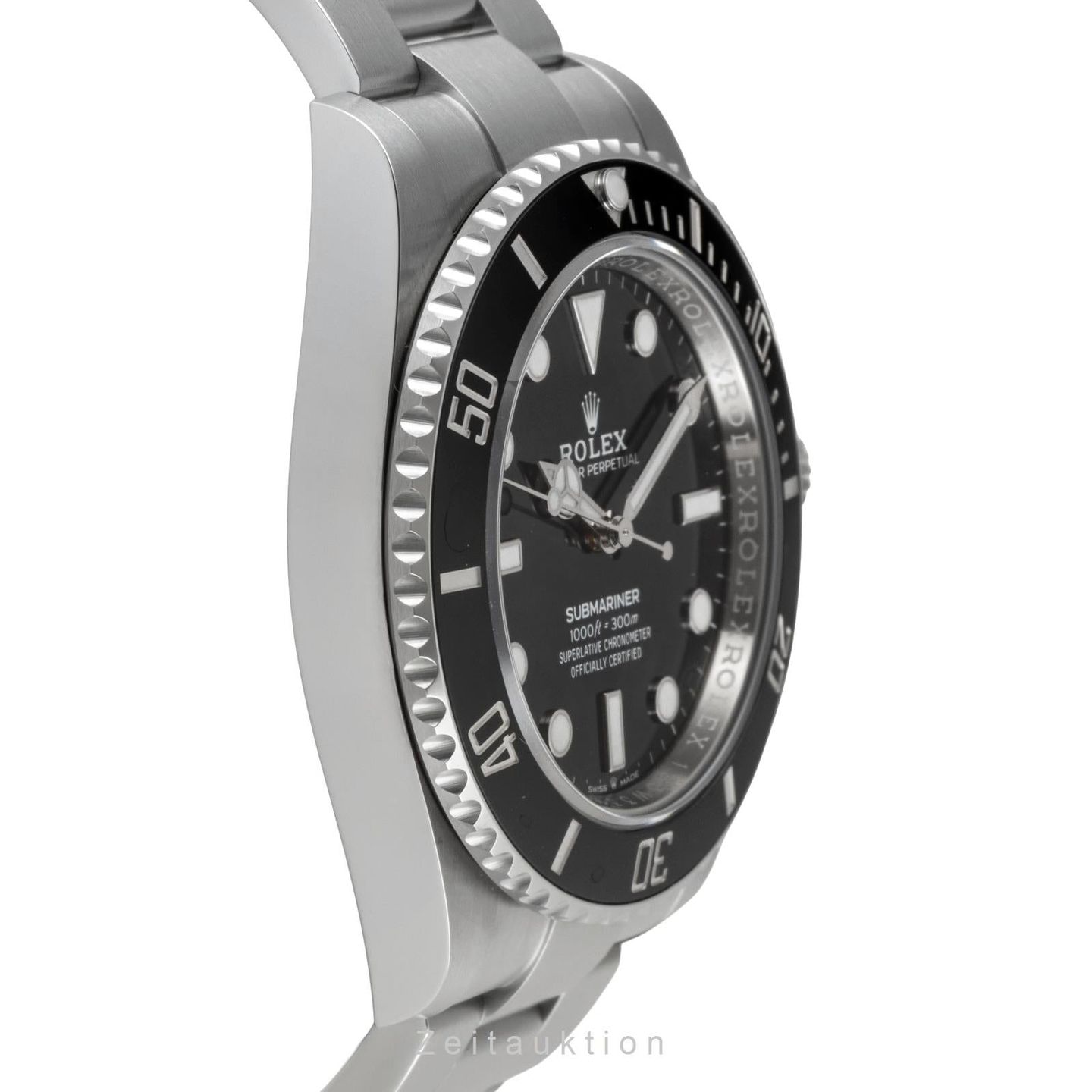 Rolex Submariner No Date 124060 (Unknown (random serial)) - Black dial 41 mm Steel case (6/8)