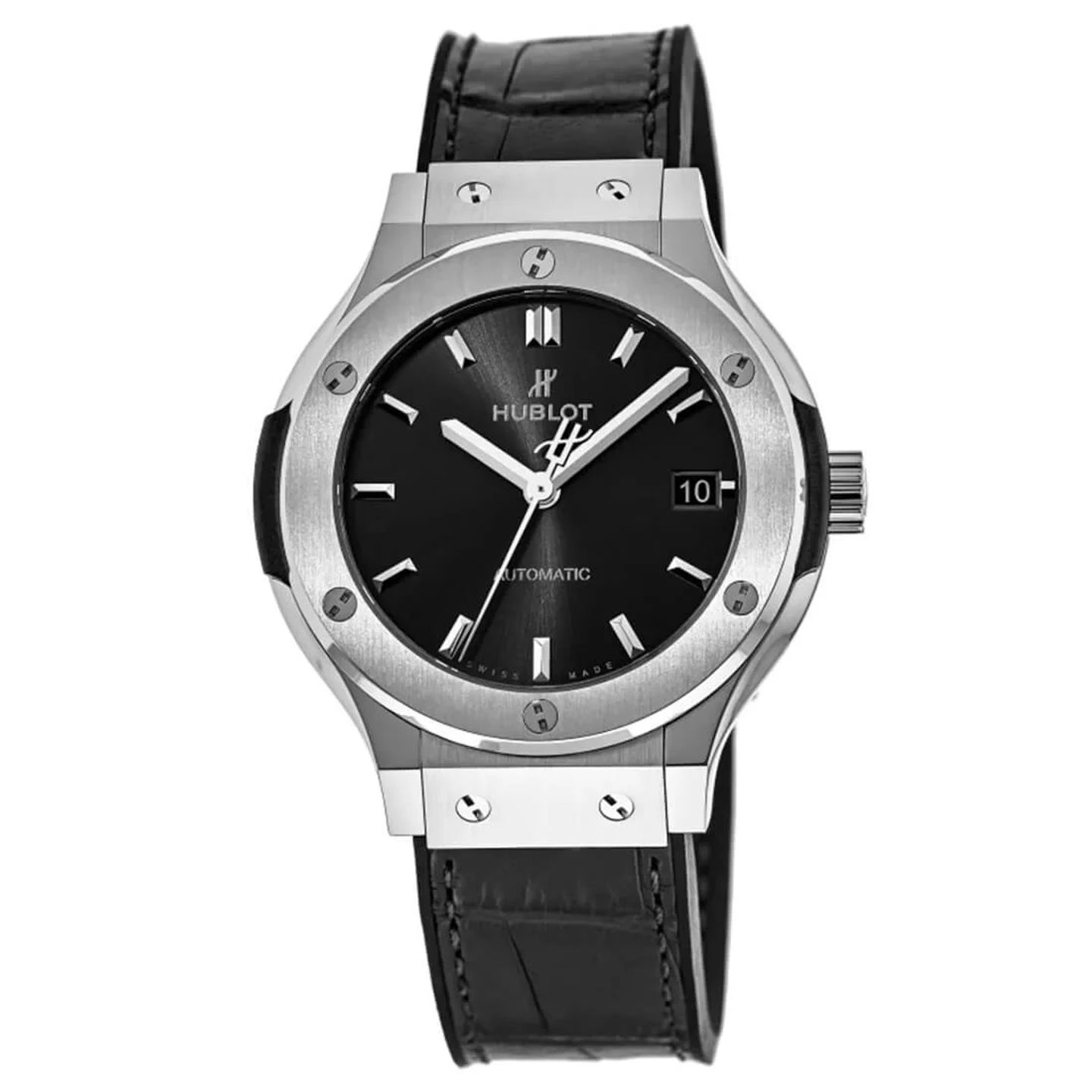 Hublot Classic Fusion 565.NX.1470.LR (2024) - Black dial 38 mm Titanium case (3/3)