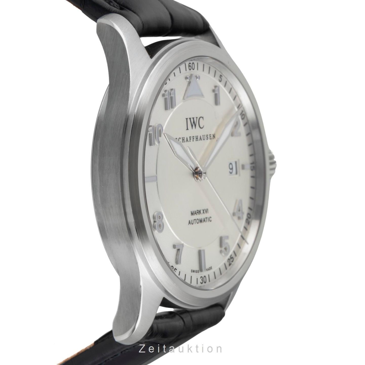 IWC Pilot Mark IW325502 (Onbekend (willekeurig serienummer)) - Zilver wijzerplaat 39mm Staal (6/8)
