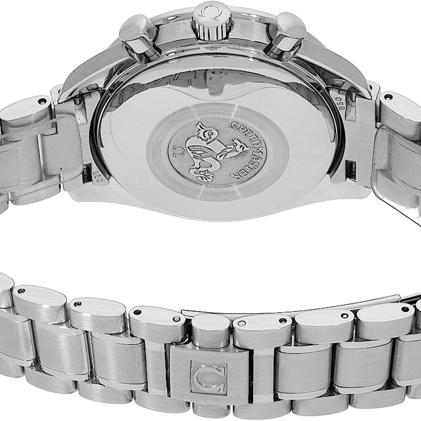 Omega Speedmaster Date 3513.50.00 (2003) - Zwart wijzerplaat 39mm Staal (5/5)